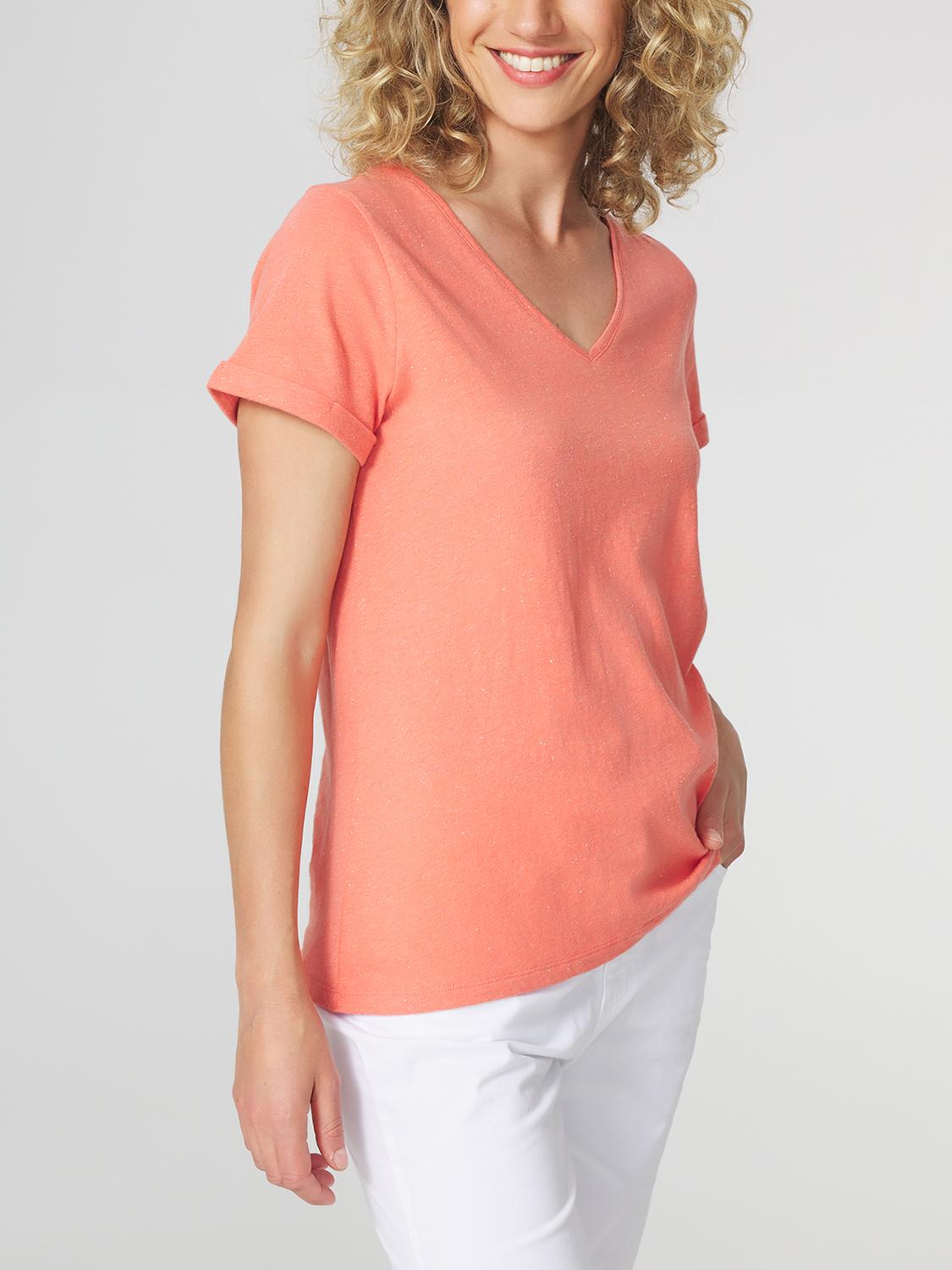 T-Shirt Femme Coton Bio Rose ADINATEE