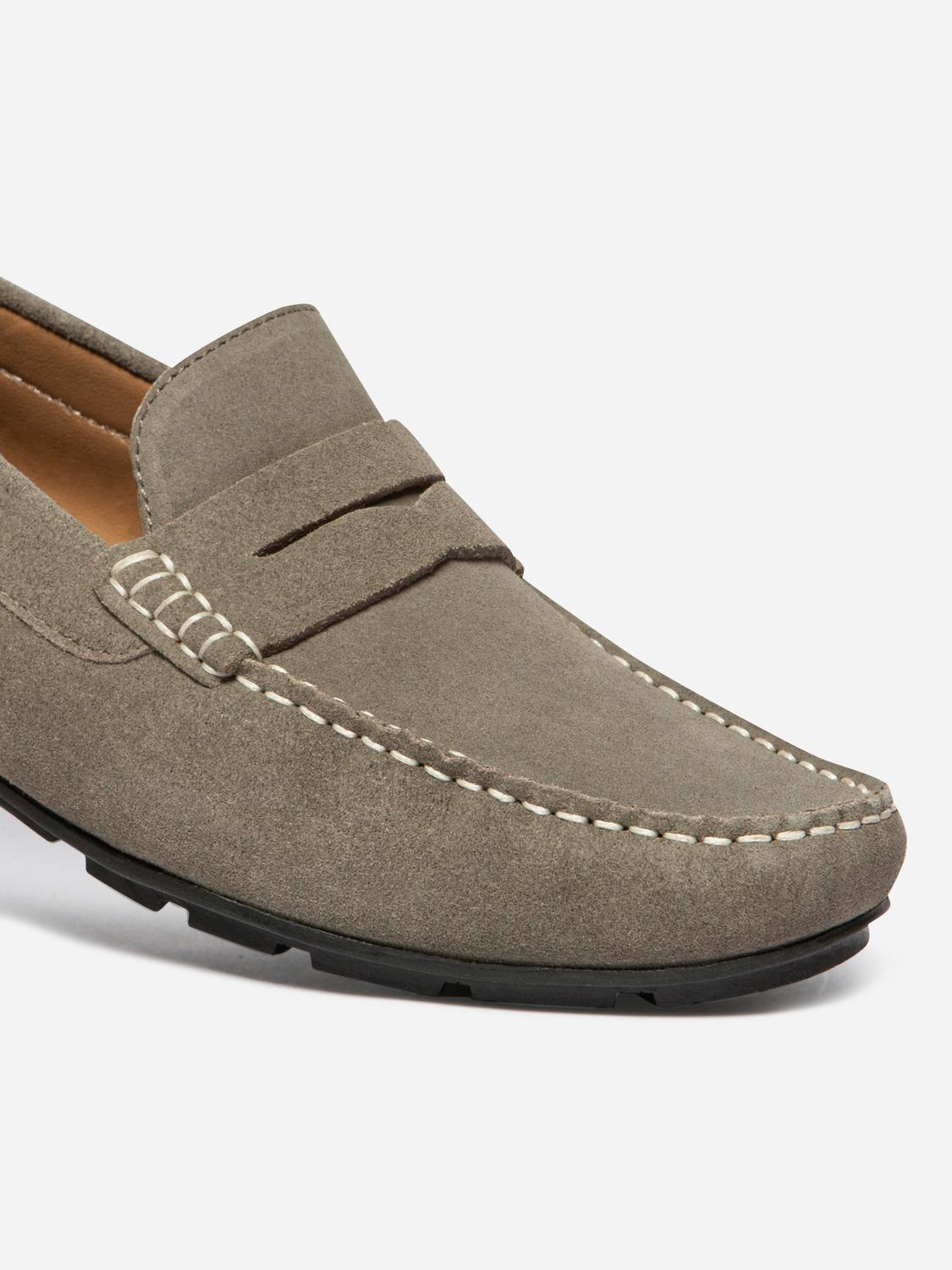 Mocassins homme kaki SADILAC