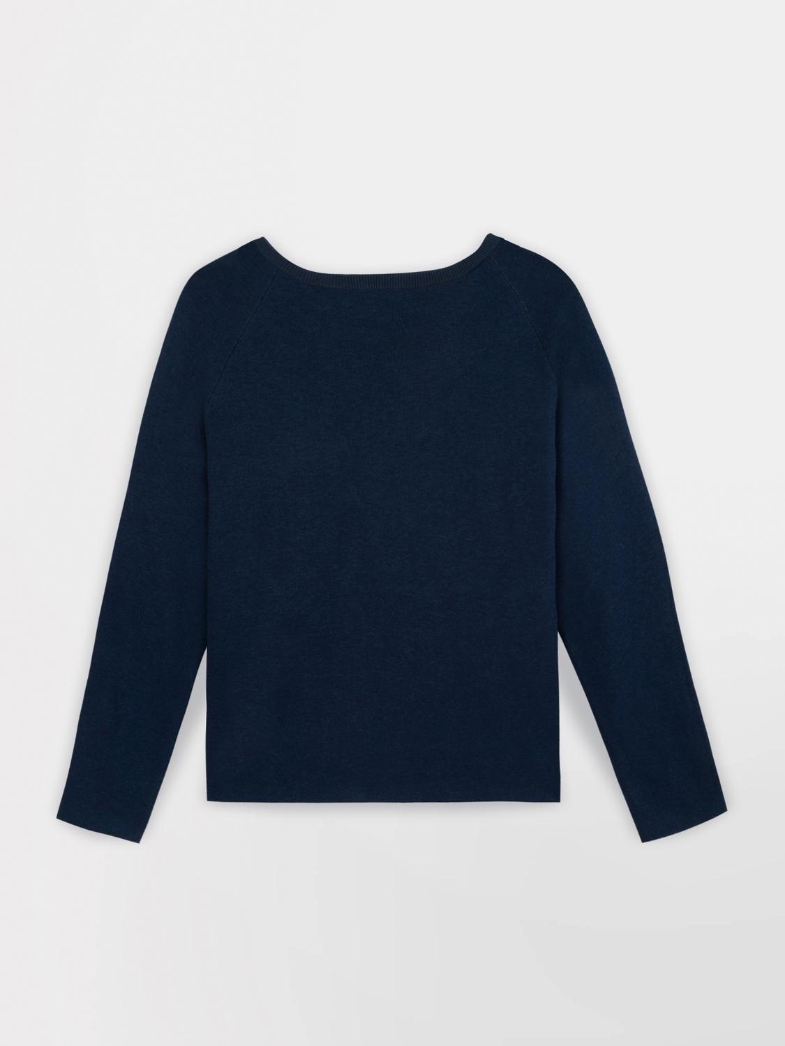 Pull Marine Manches Longues Bleu PIARAPUL Pull Marine Manches Longues Bleu PIARAPUL