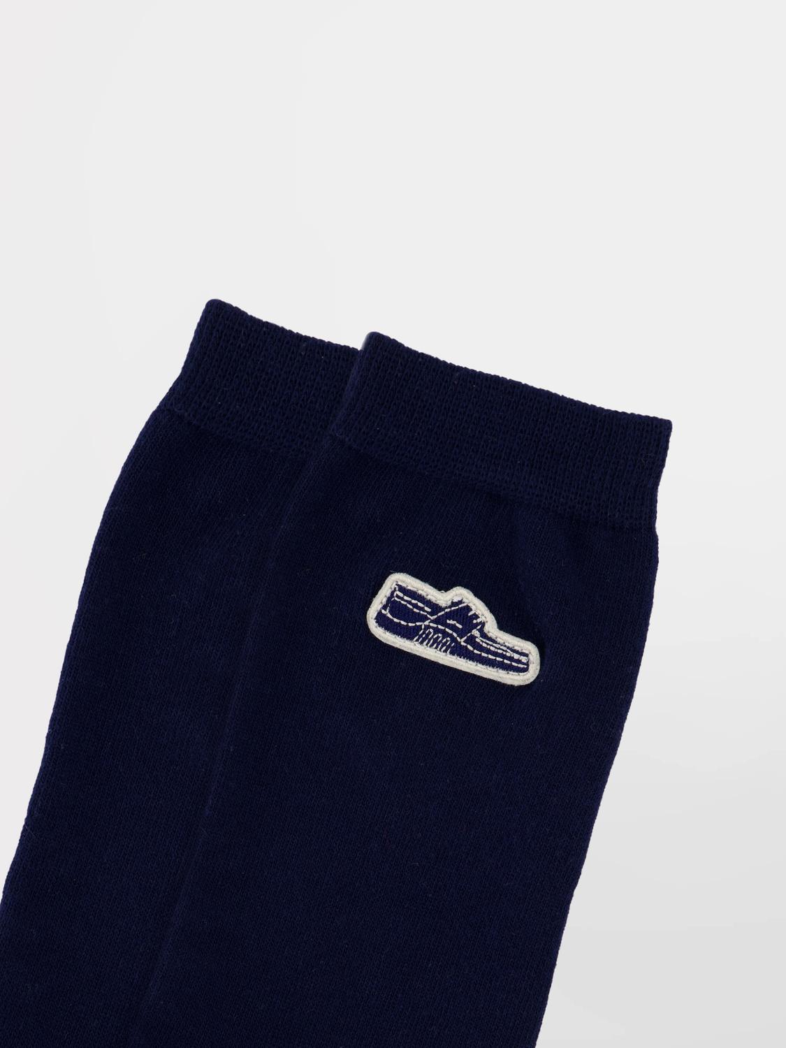 Chaussettes homme marine GARYSOCK