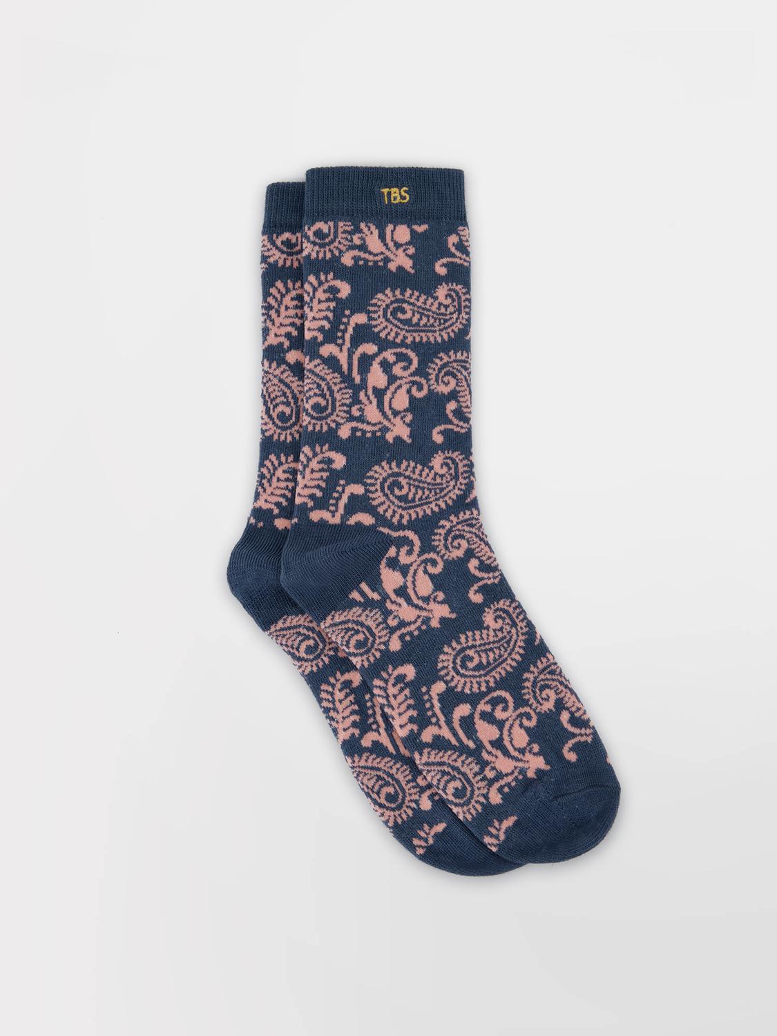 Chaussette Femme Textile Azur et Nymphe BILLYSOC
