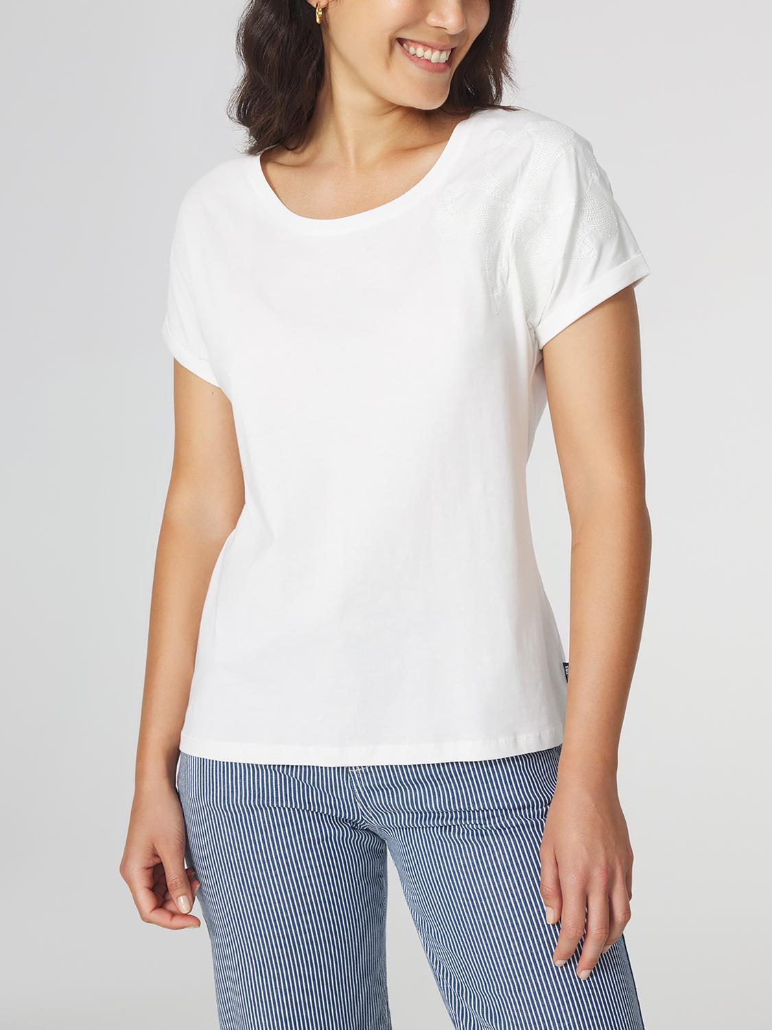 T-shirt Femme Jersey Blanc ZELDATEE
