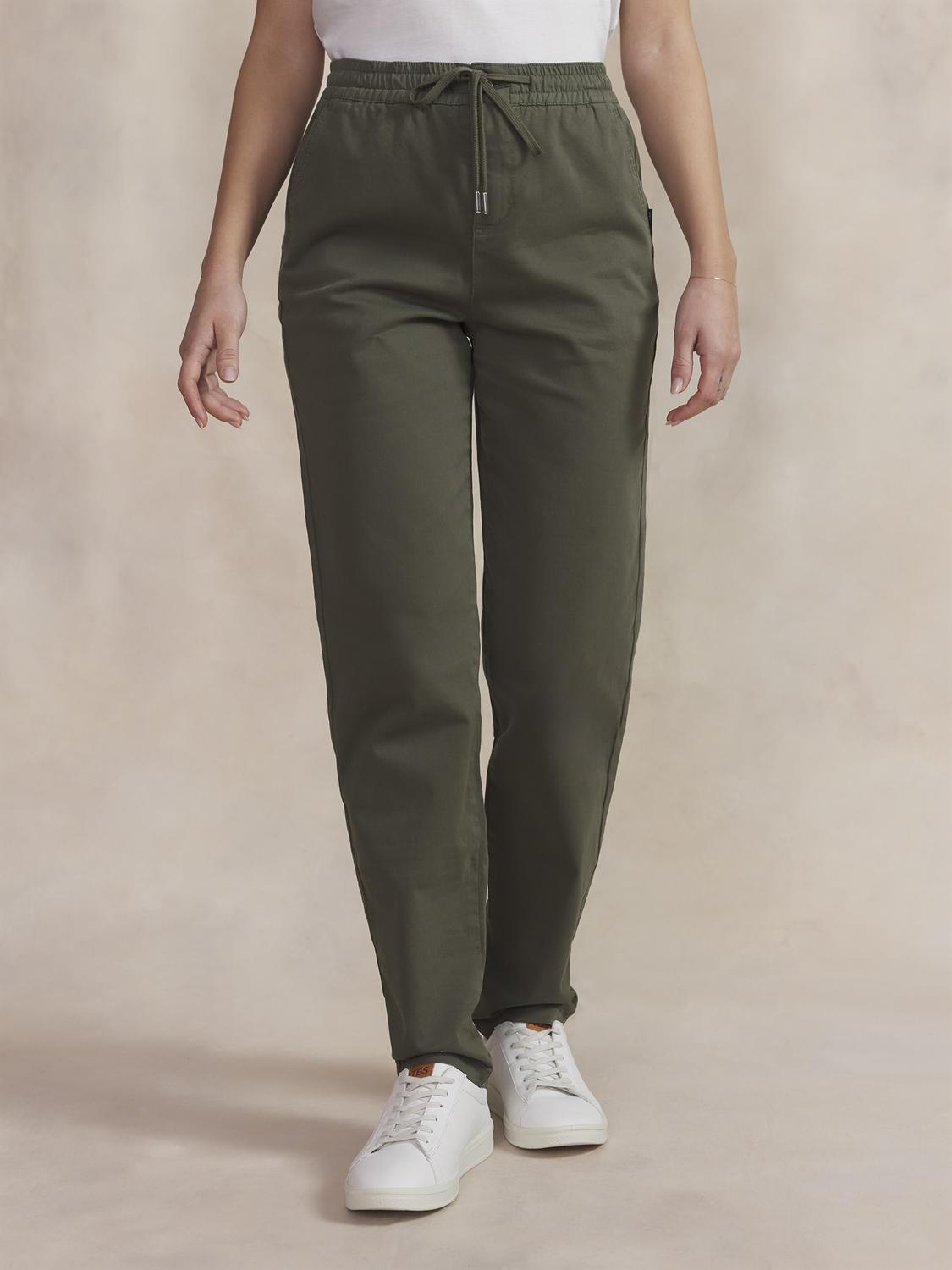 Lichen Source Pantalon Femme Taille Élastiquée Lichen SINTAJOG - TBS