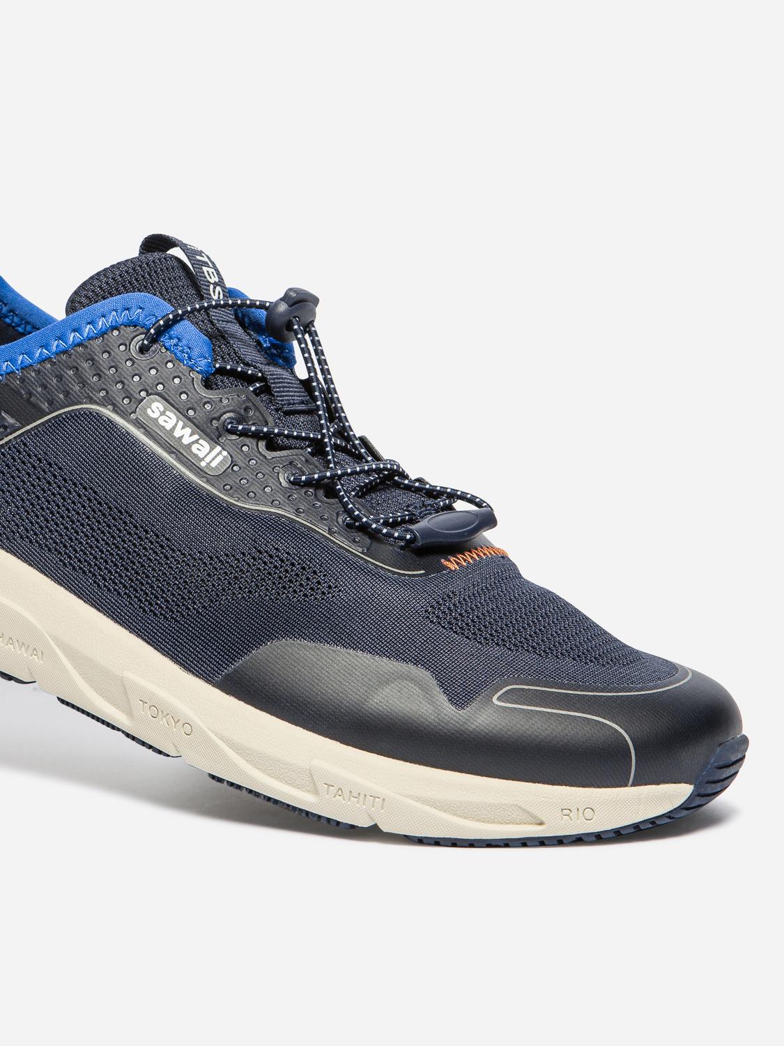 Men's running shoes Navy and Ultramarine JAZYLIV