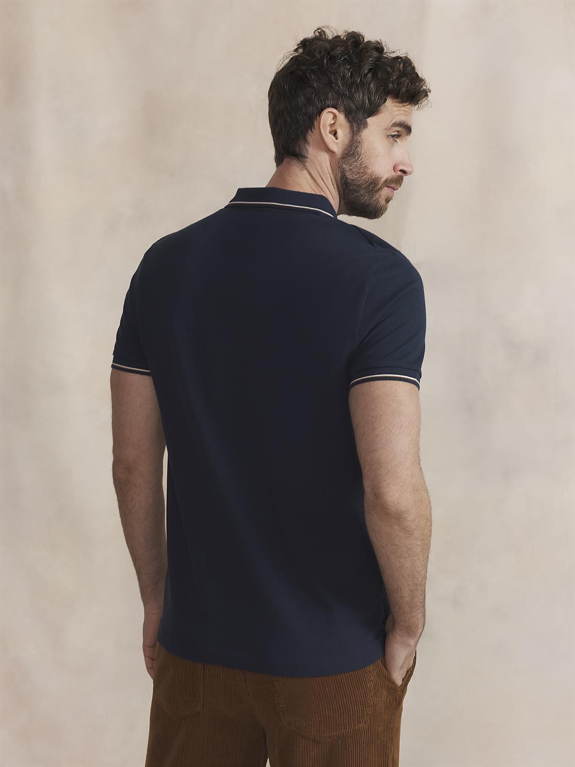 Men's polo shirt Navy DARELPOL