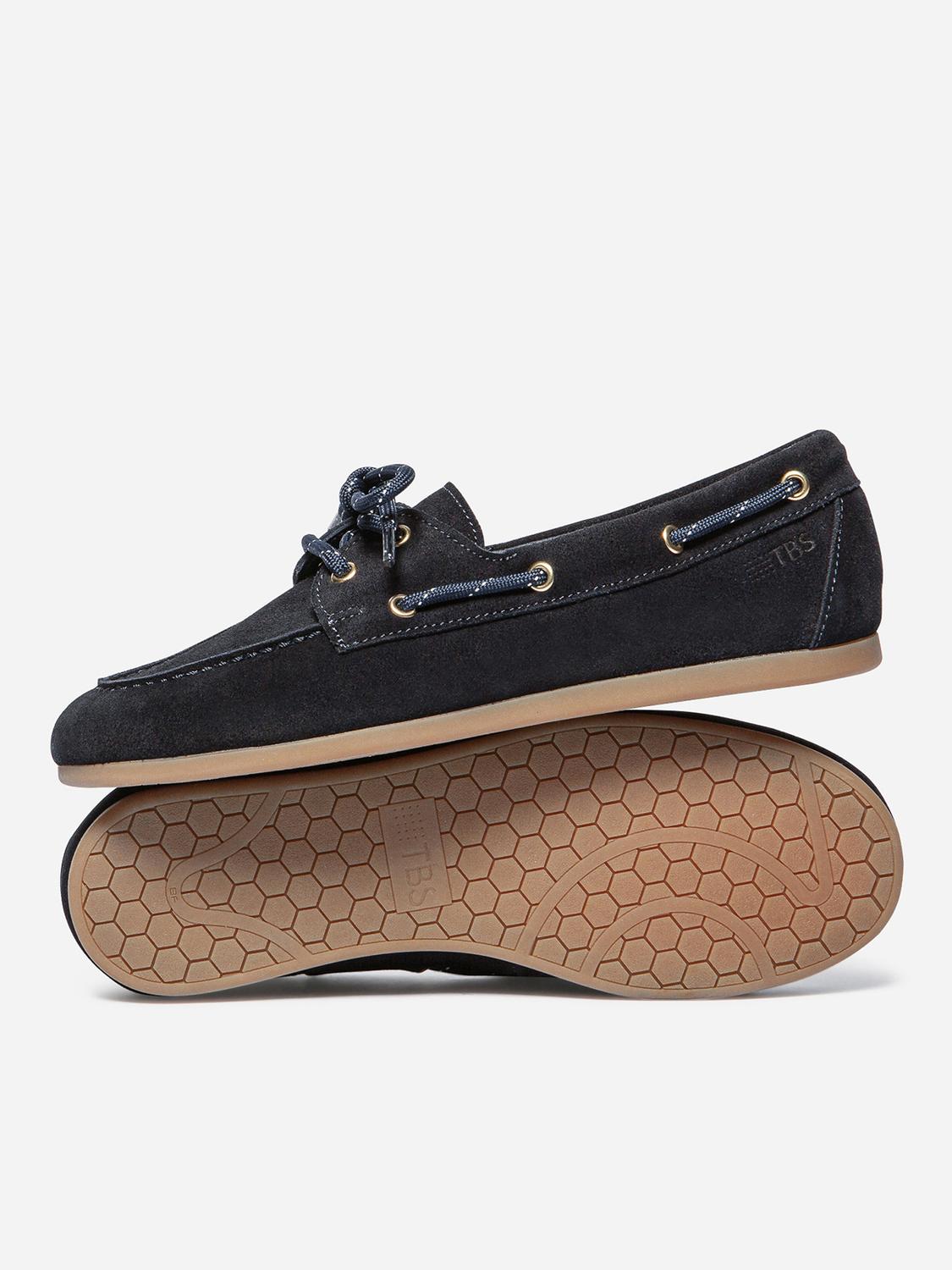 Chaussures bateau femme navy MORICIA