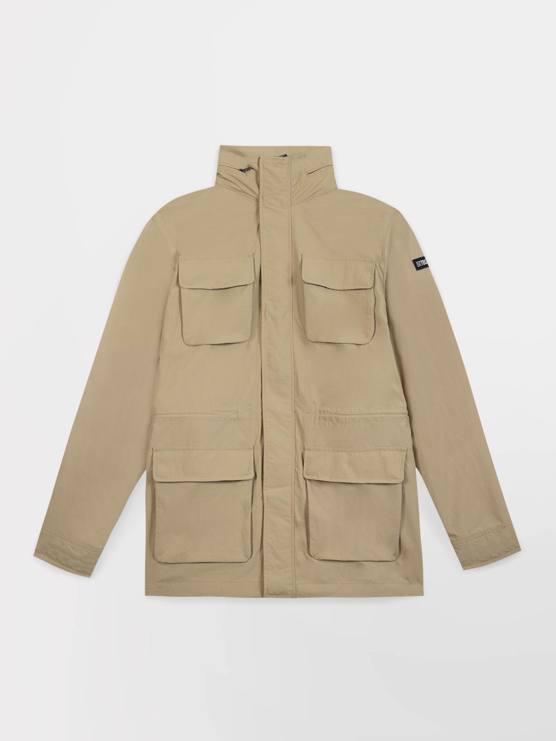 Veste Homme Col montant Beige JAMALVES