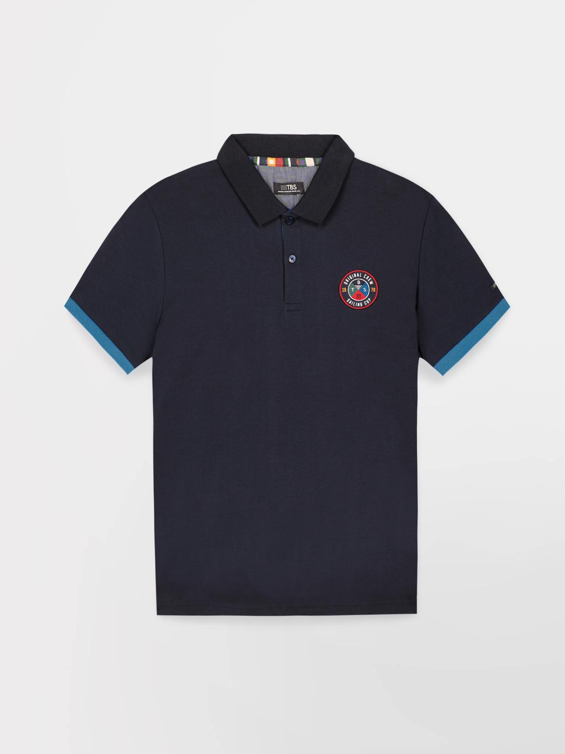 Polo Manches Courtes Bleu VALDEPOL Polo Manches Courtes Bleu VALDEPOL