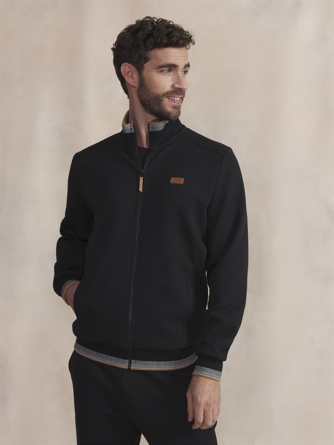 Sweat homme noir LEANNGIL