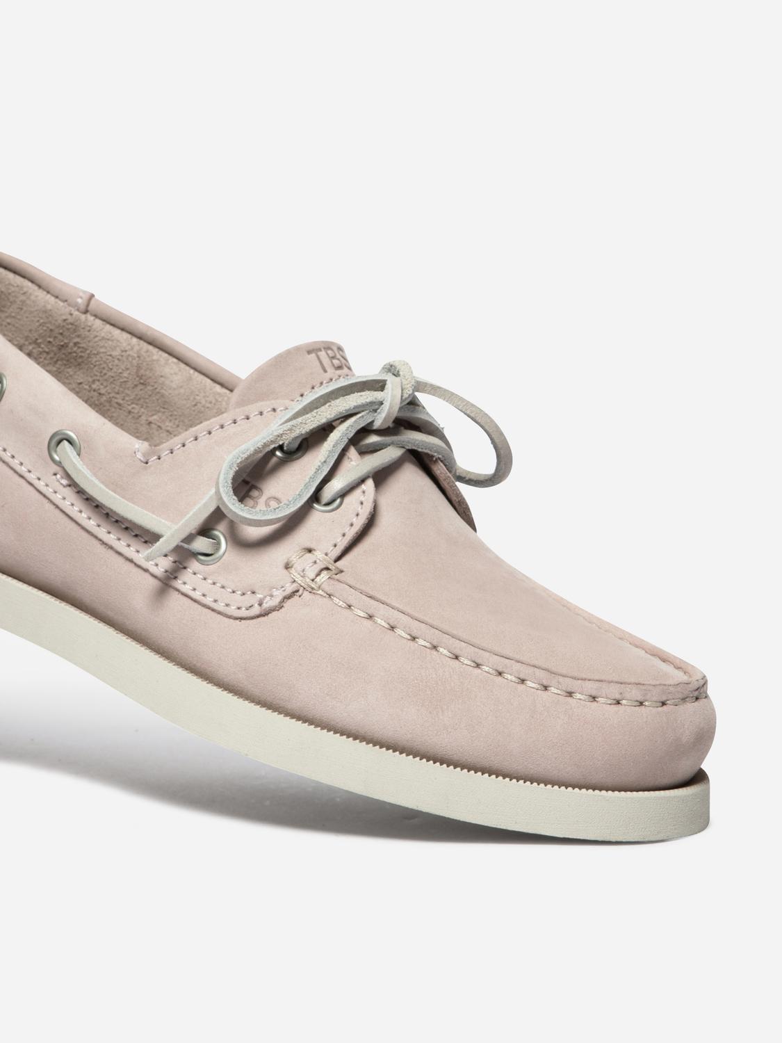 Chaussures bateau femme nude PHENISE