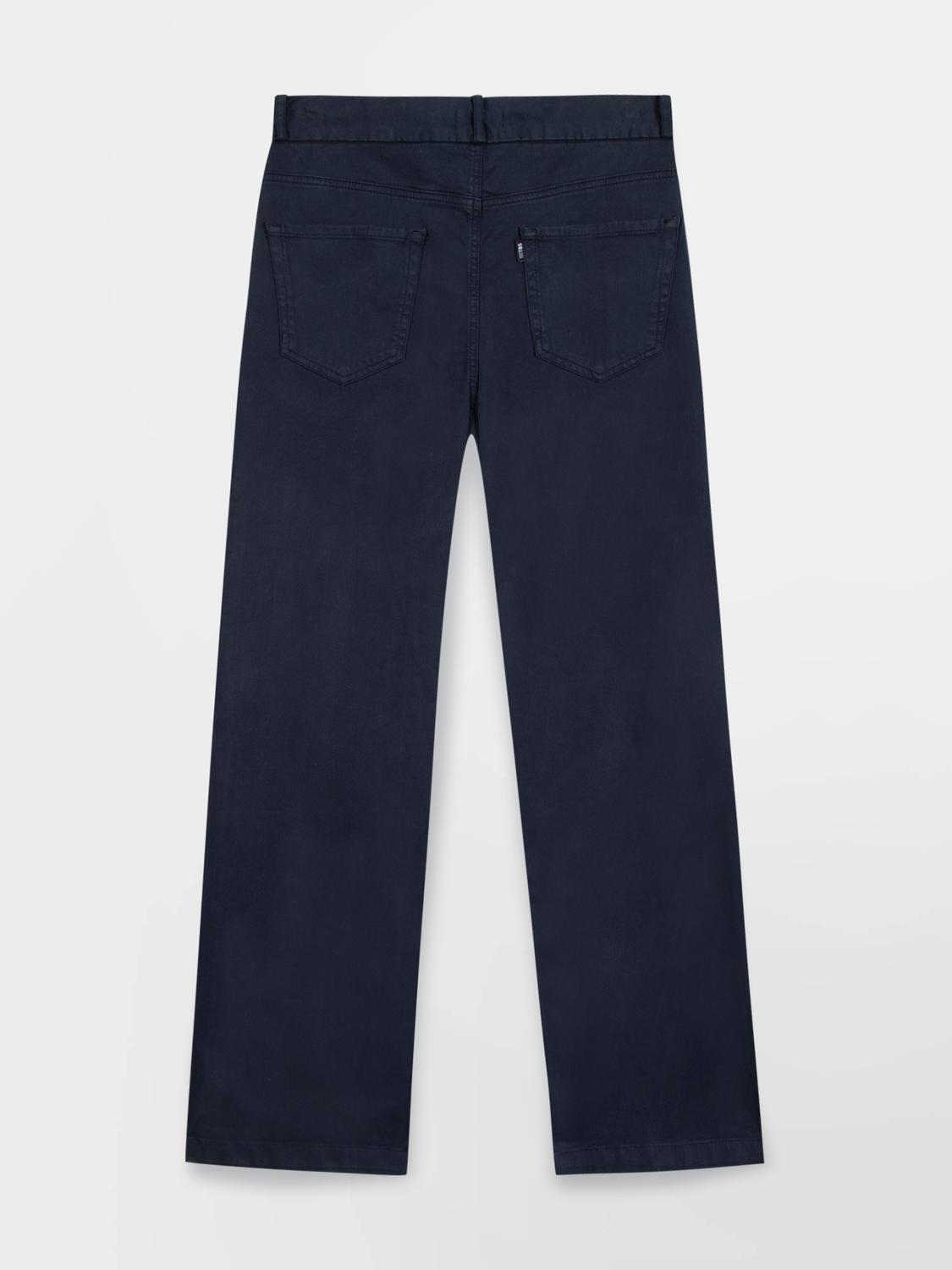 Pantalon Femme Gabardine Navy SINTAPAN