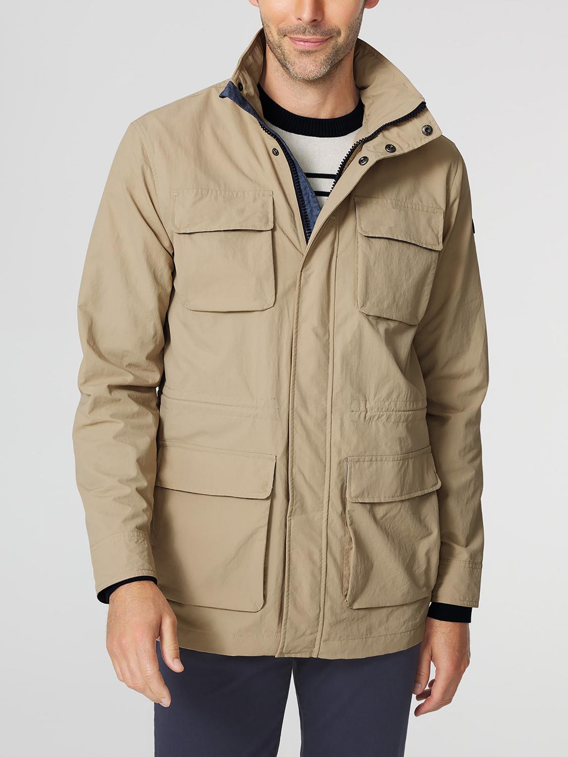 Veste Homme Col montant Beige JAMALVES