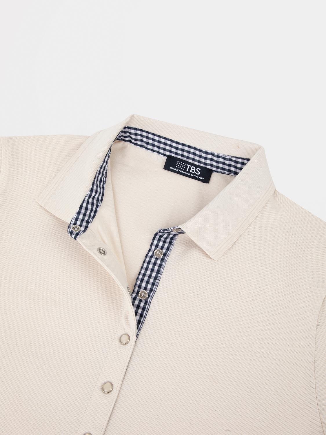 Polo femme craie LIZZIPOL