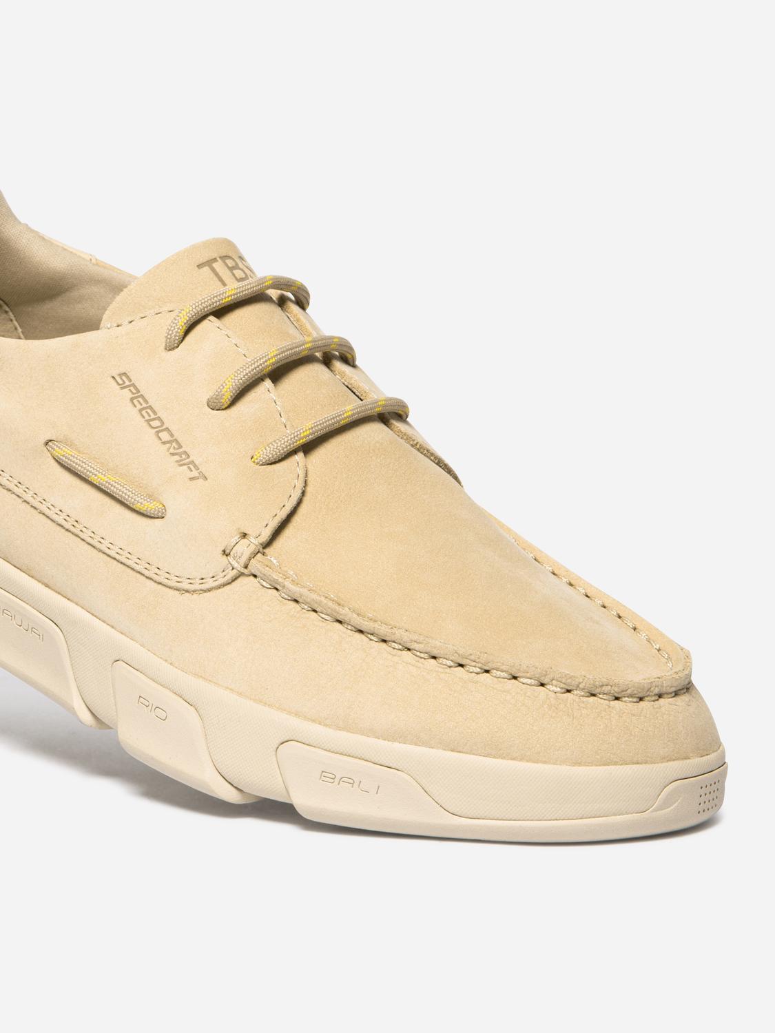 Chaussures bateau homme sable JAZZSEA