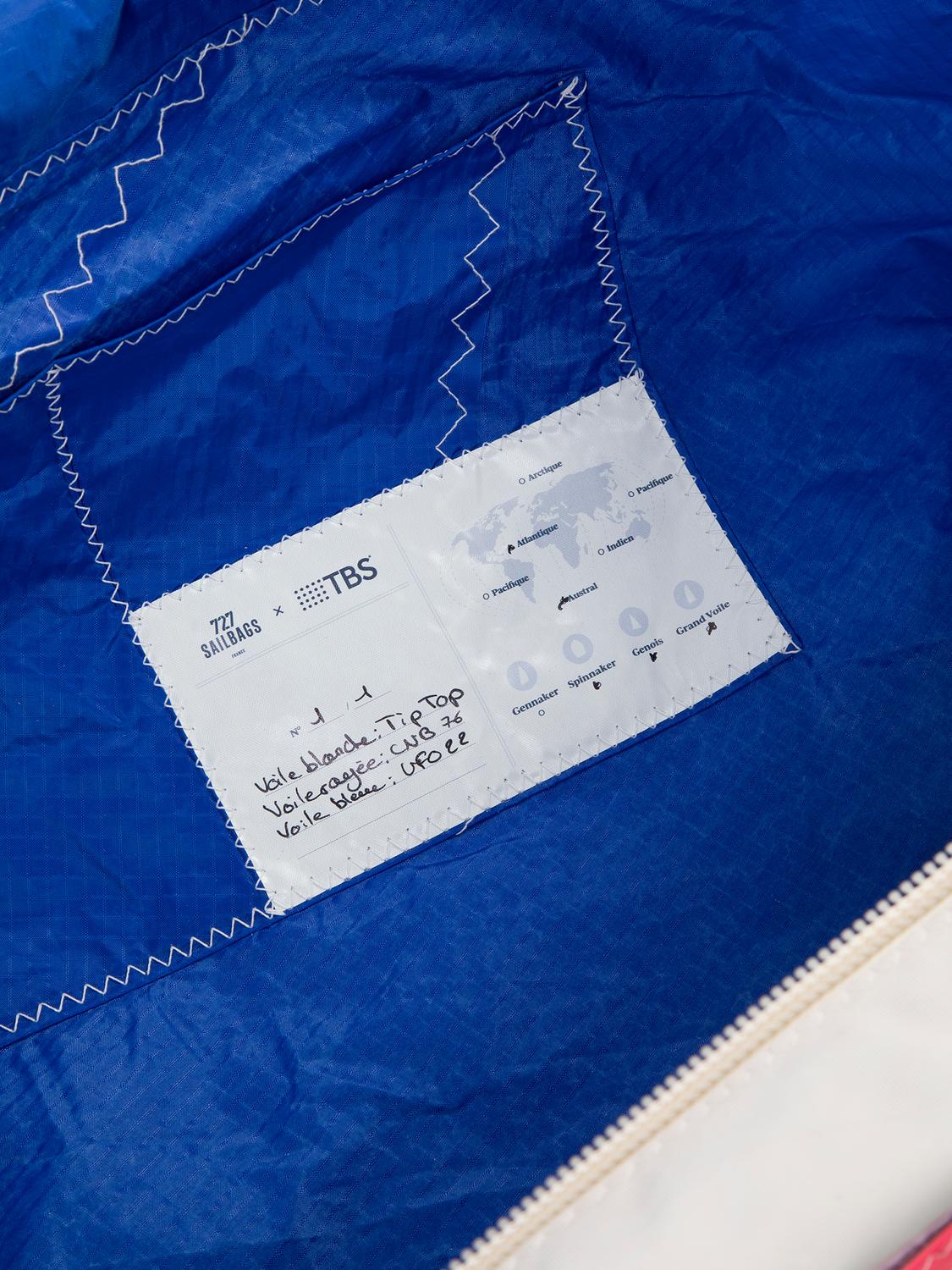 Sac de voyage mixte en Collaboration avec 727 Sailbags Sac de voyage mixte en Collaboration avec 727 Sailbags