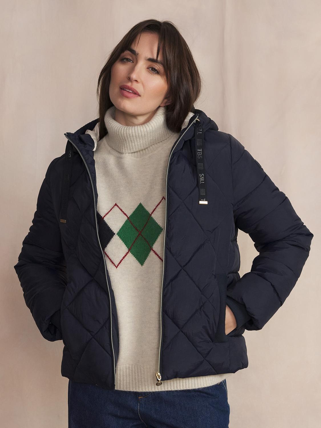 Doudoune Femme Manches Longues Bleu GRETABLO Doudoune Femme Manches Longues Bleu GRETABLO