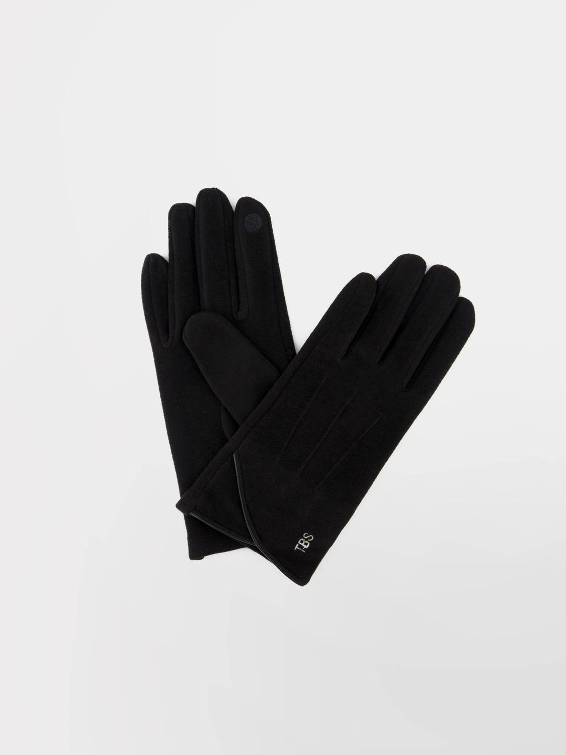 Gants Femme Textile Noir AURELIE