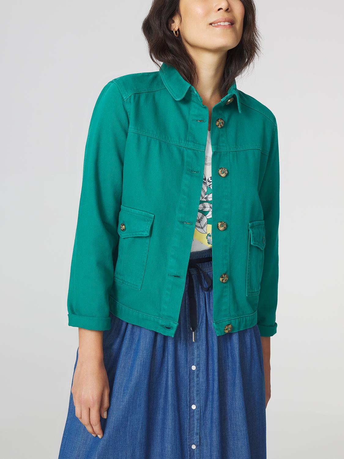 Veste Femme Boutonnée Vert MADIEVES