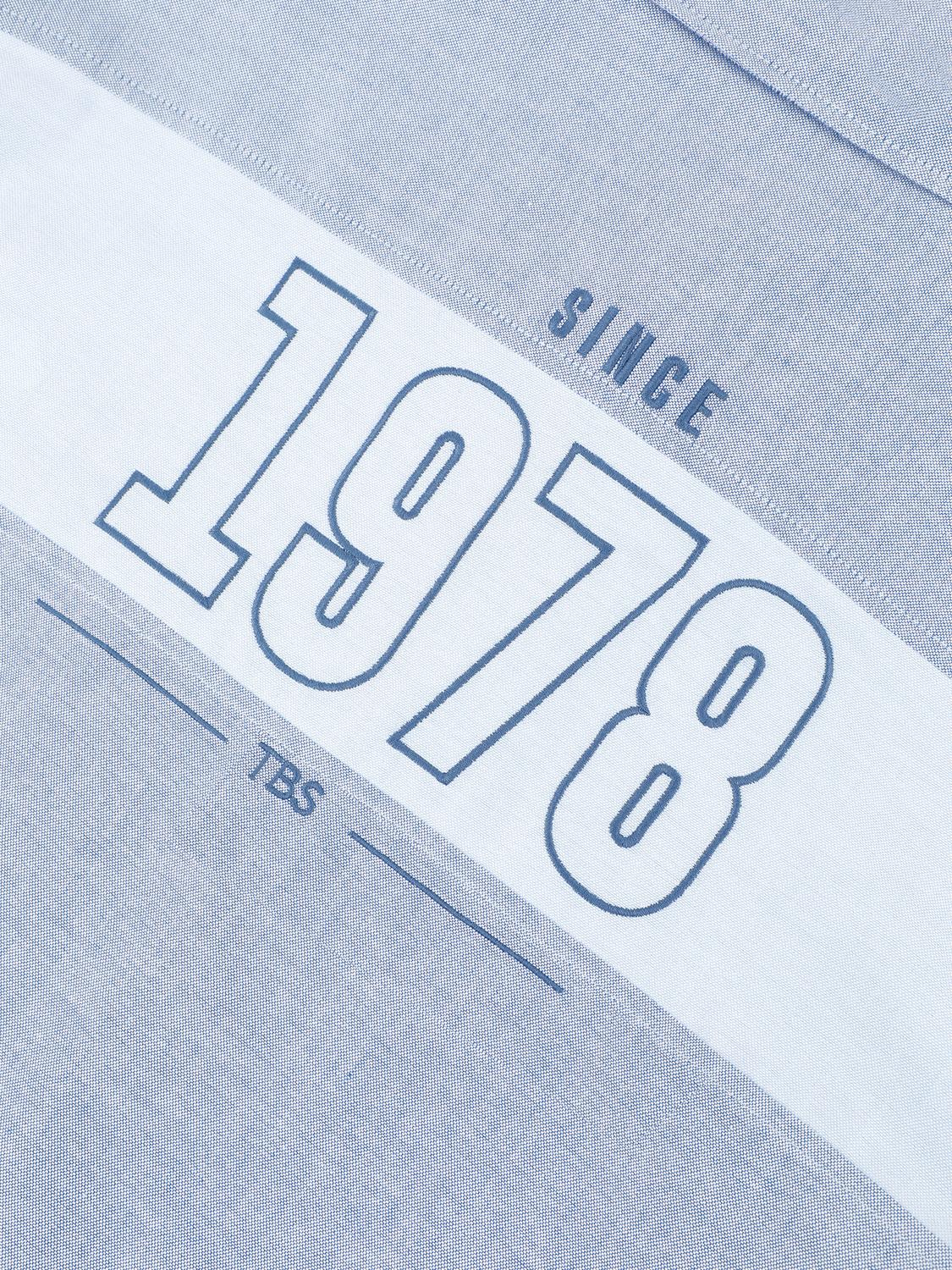 Chemise Chambray Manches Longues Bleu JAMADCHE Chemise Chambray Manches Longues Bleu JAMADCHE