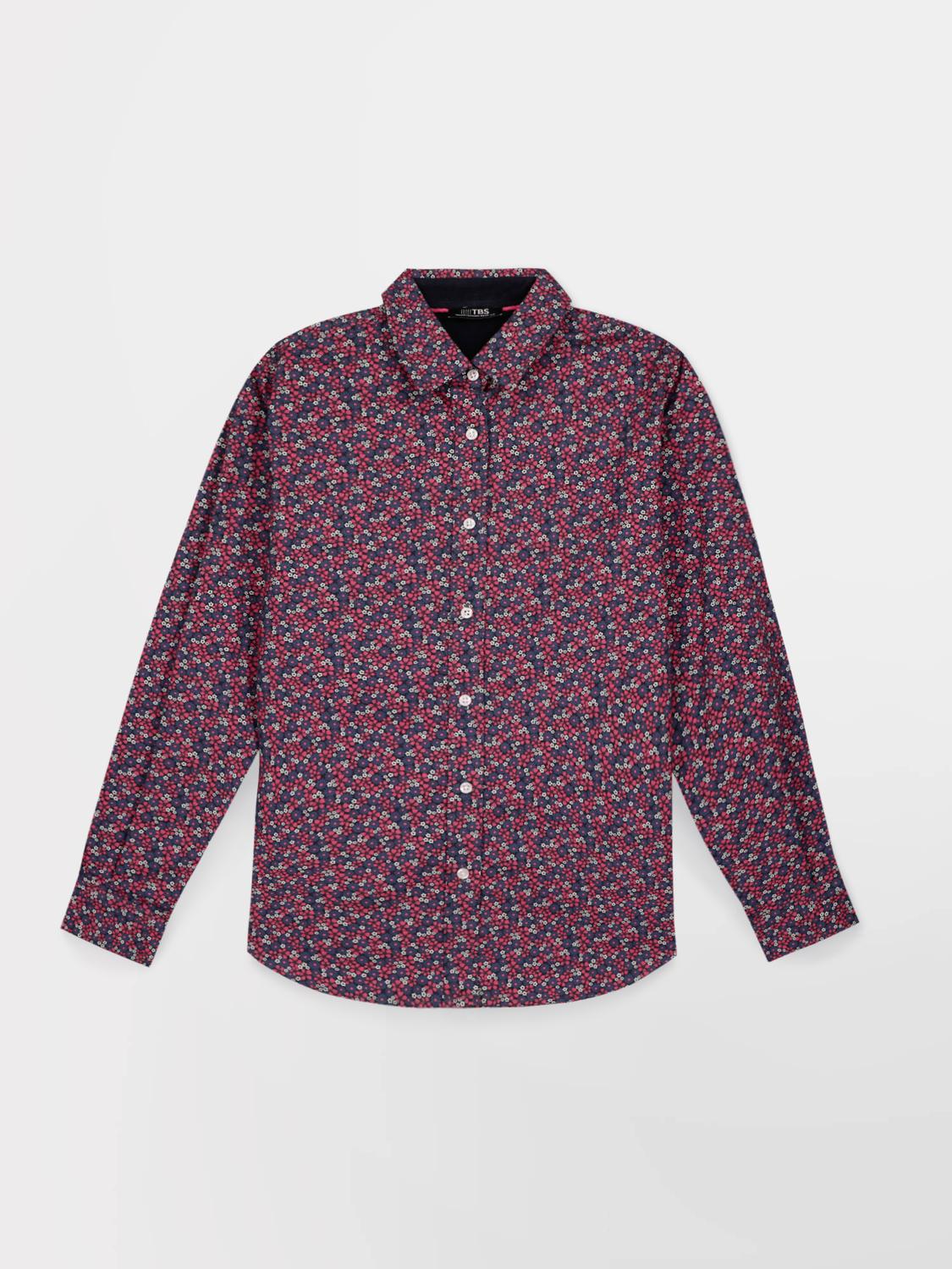 Chemise Framboise Manches Longues VELMACHE Chemise Framboise Manches Longues VELMACHE