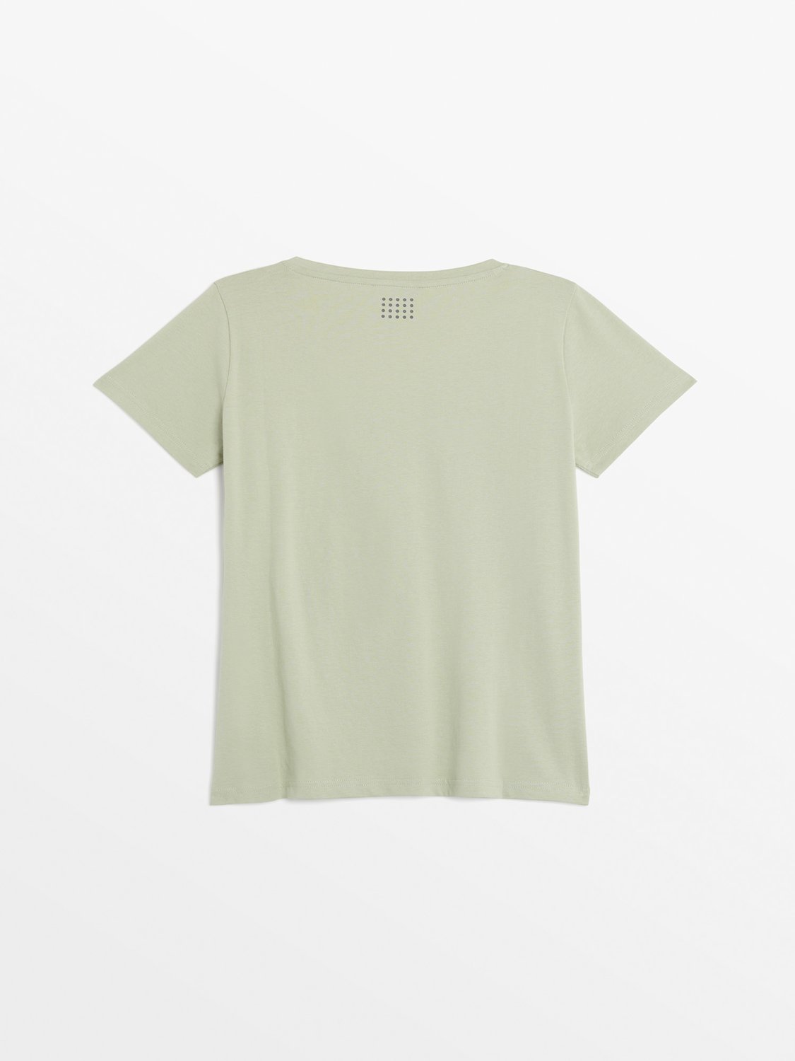 Tee Shirt Femme A Motif Vert