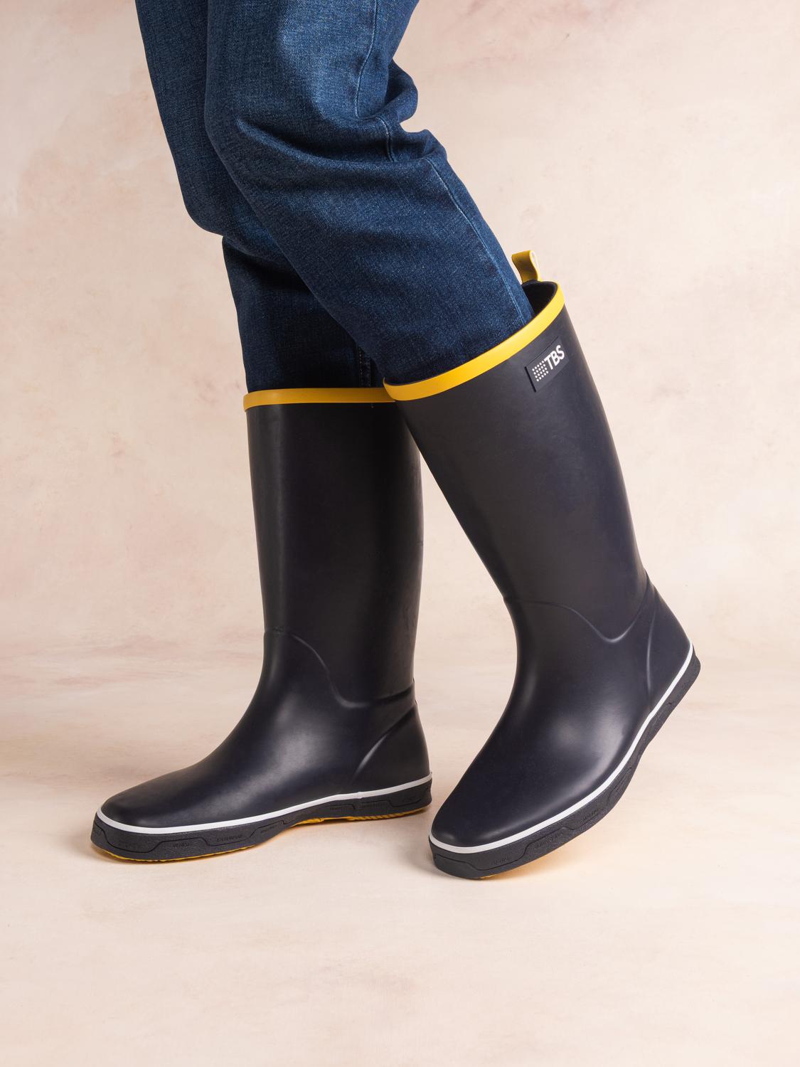 Botte Caoutchouc Homme Marine ROSARIO