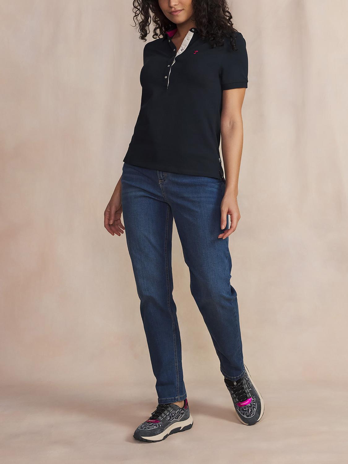 Polo Manches Courtes Bleu LEYLAPOL