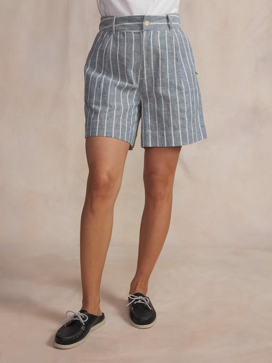 Bermuda femme regate YVANABER