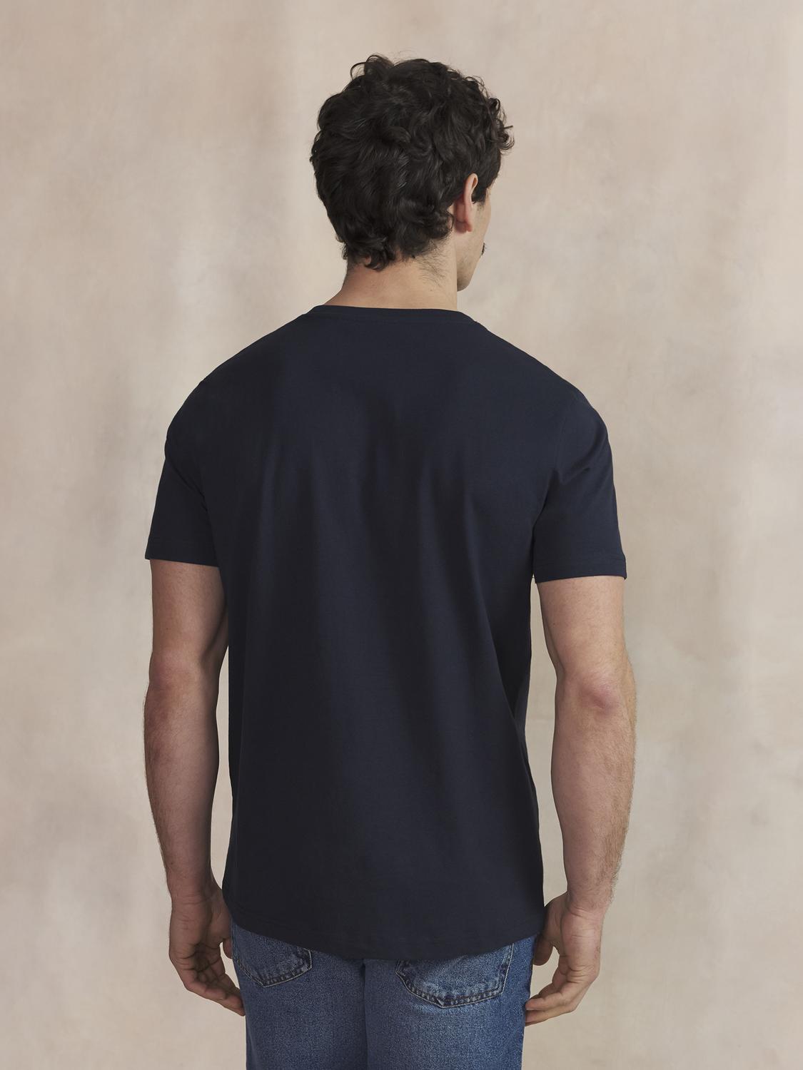 Tee Maille Homme Marine KYSONTEE