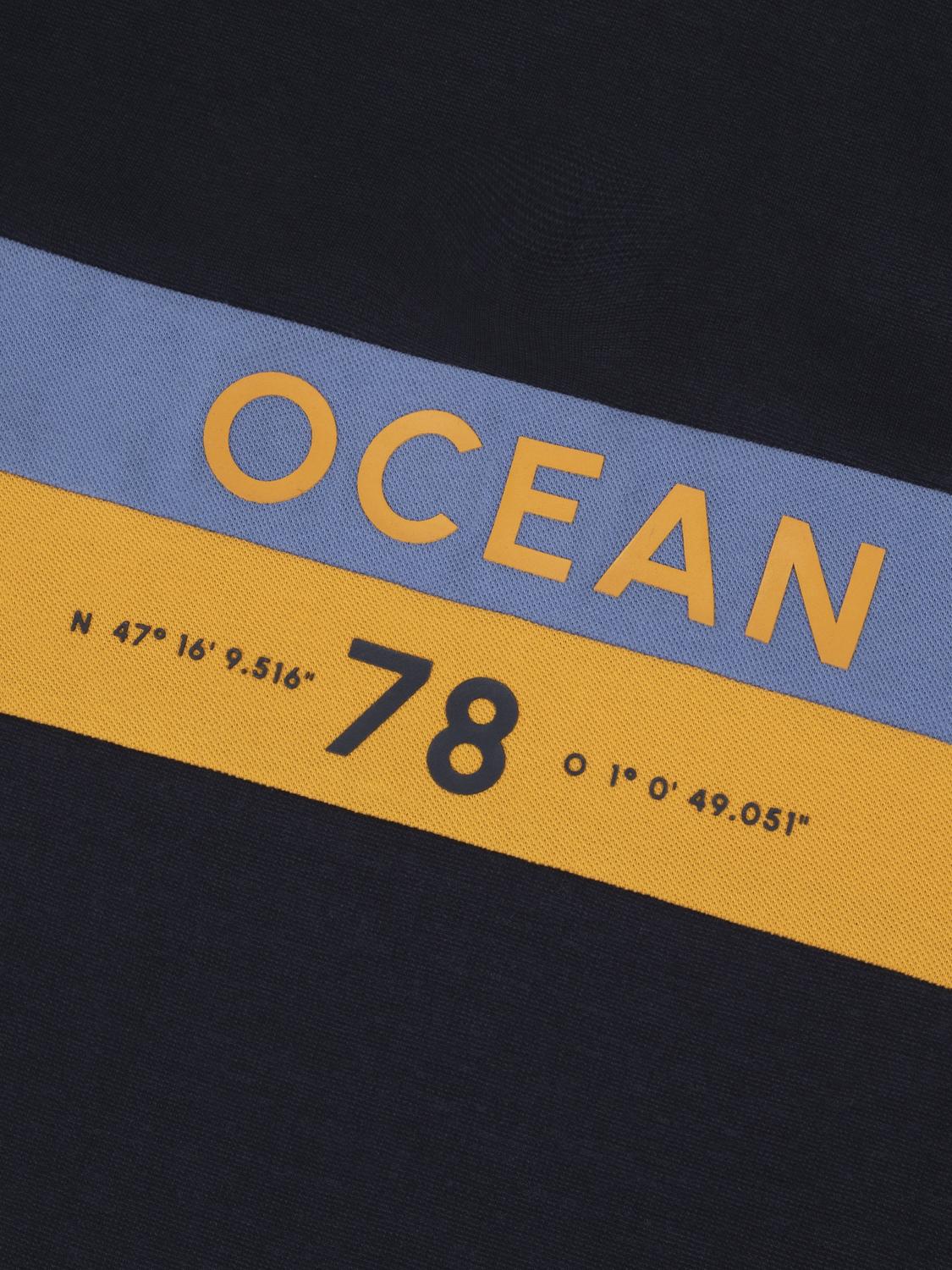 Polo Marine Manches Longues Bleu JADENPOL Polo Marine Manches Longues Bleu JADENPOL