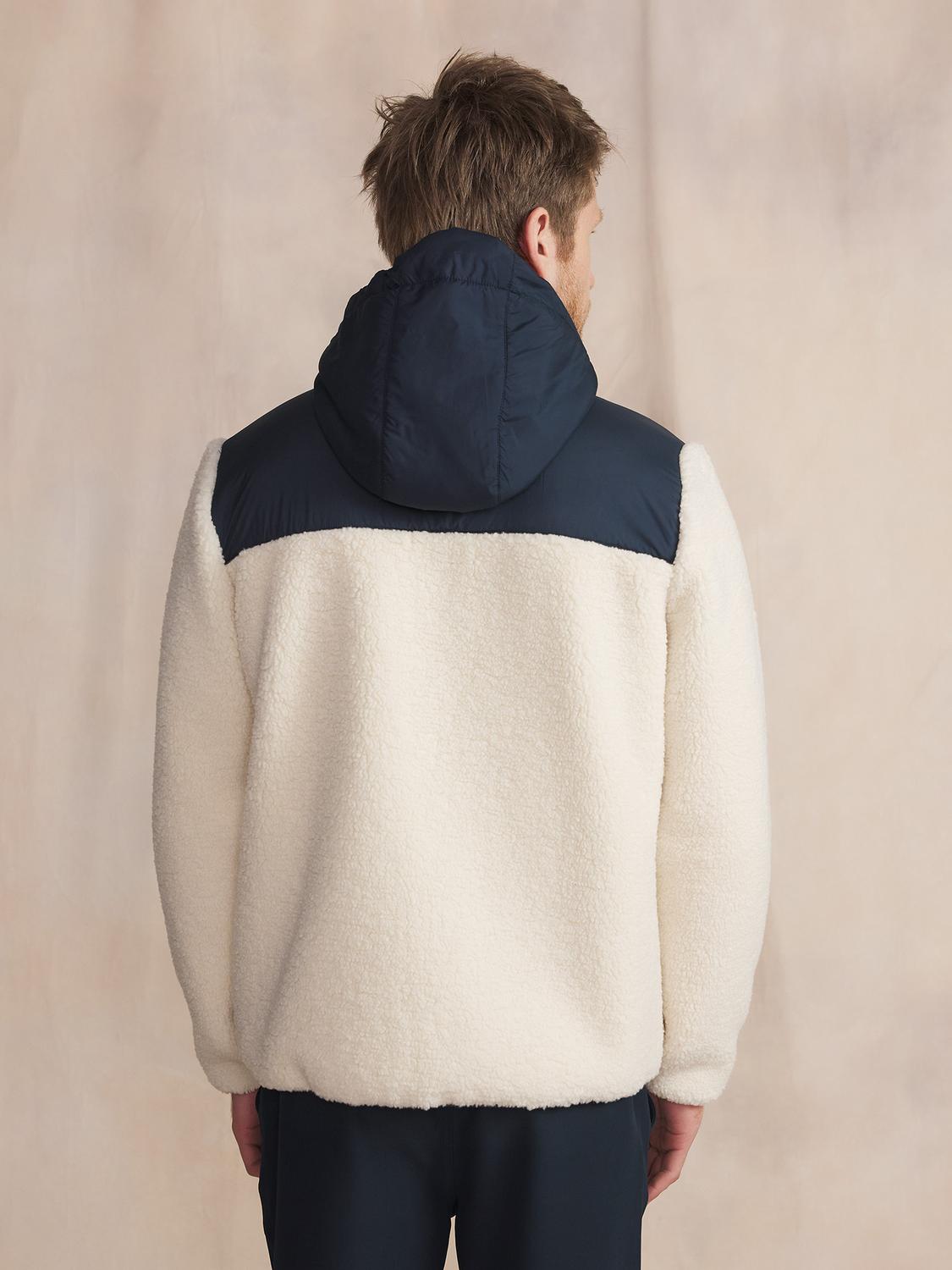 Sweat Sherpa Manches Longues Blanc LORISZIP Sweat Sherpa Manches Longues Blanc LORISZIP