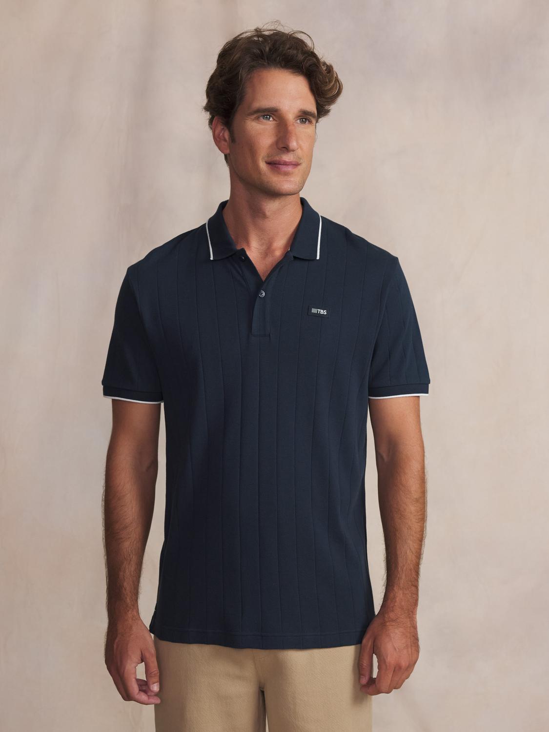 Polo homme navy SIMEOPOL