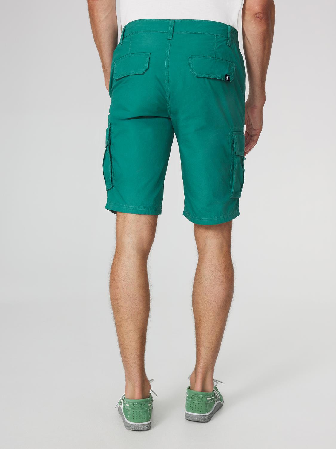 Bermuda Homme Ceinture Semi-élastiquée Vert VALENBER