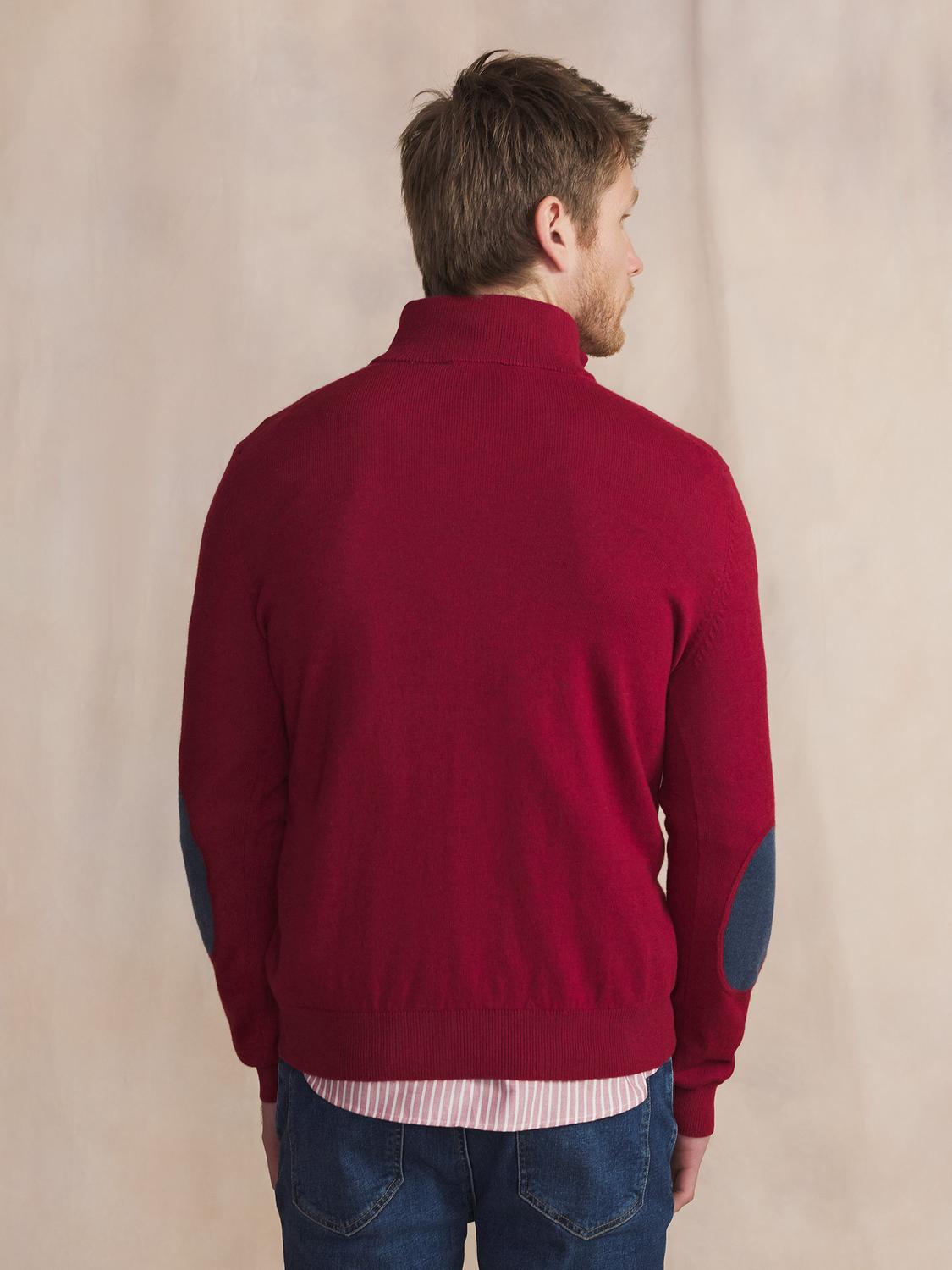 Pull Homme Col Camionneur Bleu MALIKCAM Pull Homme Col Camionneur Bleu MALIKCAM