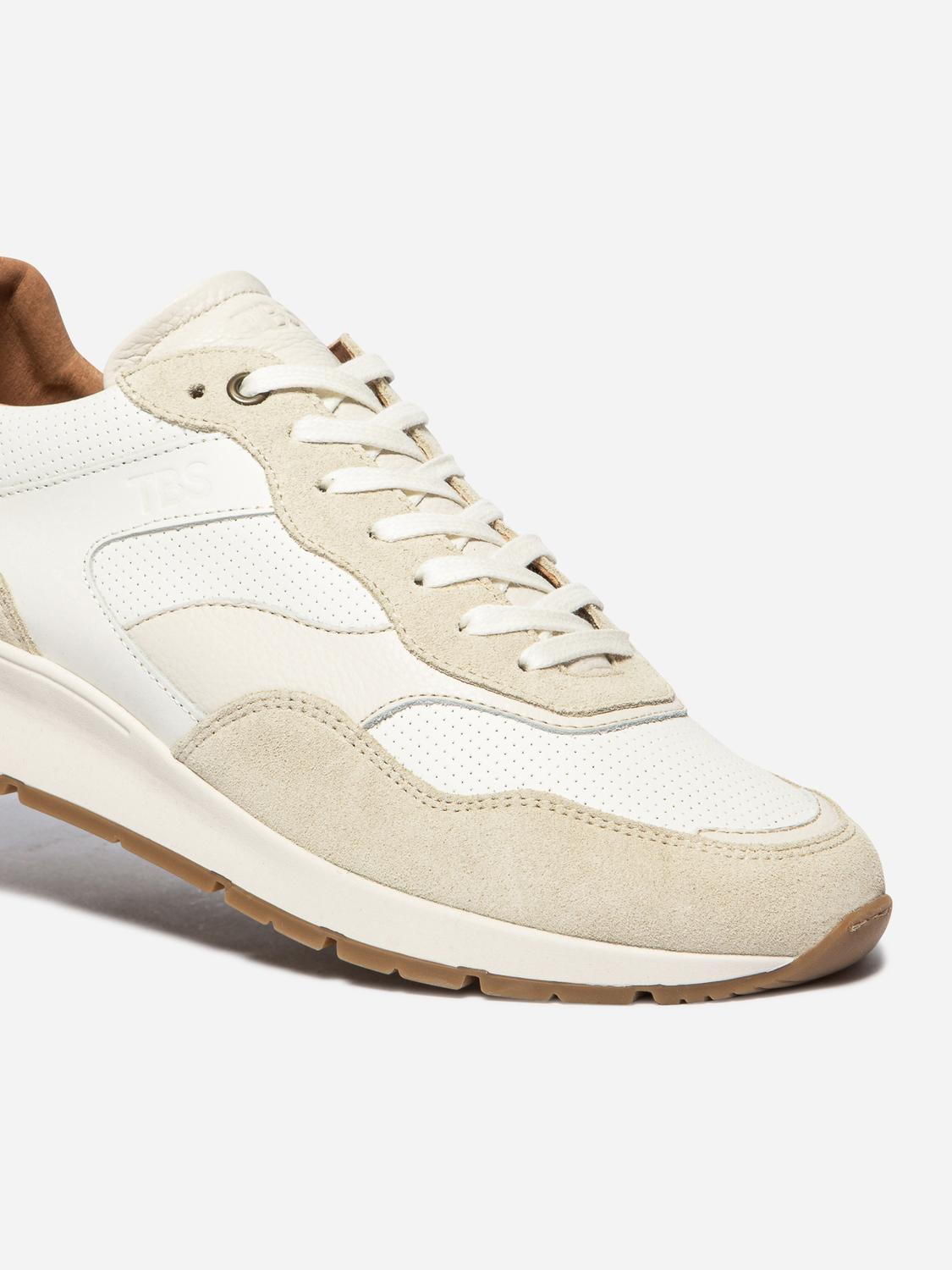 Tennis en cuir homme off-white STEFANO