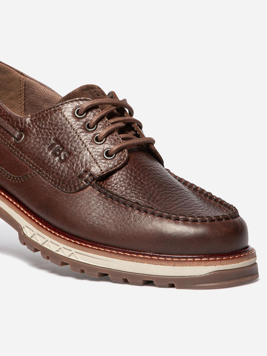 Chaussures Bateau Homme Semelle Epaisse Cuir Marron MERCURY Chaussures Bateau Homme Semelle Epaisse Cuir Marron MERCURY