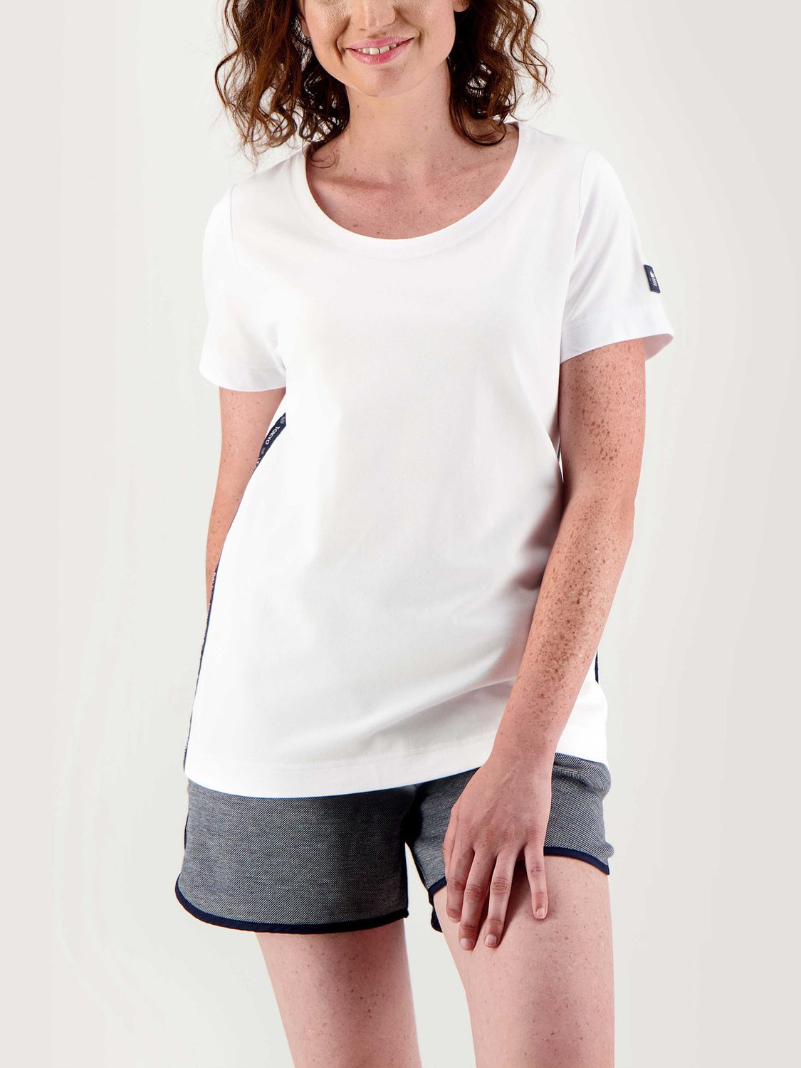 Tee Shirt Femme Pratique Sportive Blanc