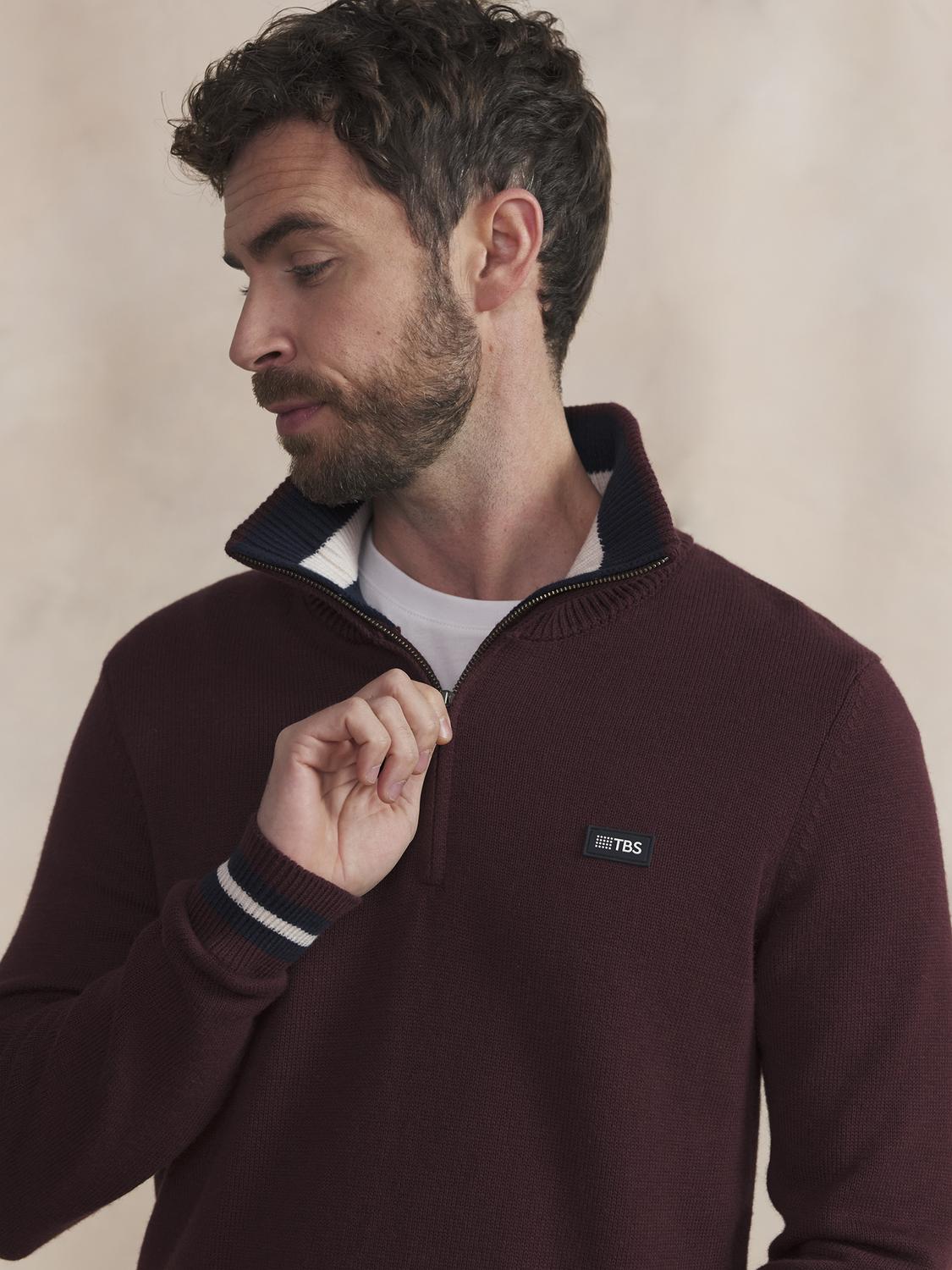 Pull Col Camionneur Homme Synagot TATUMCAM