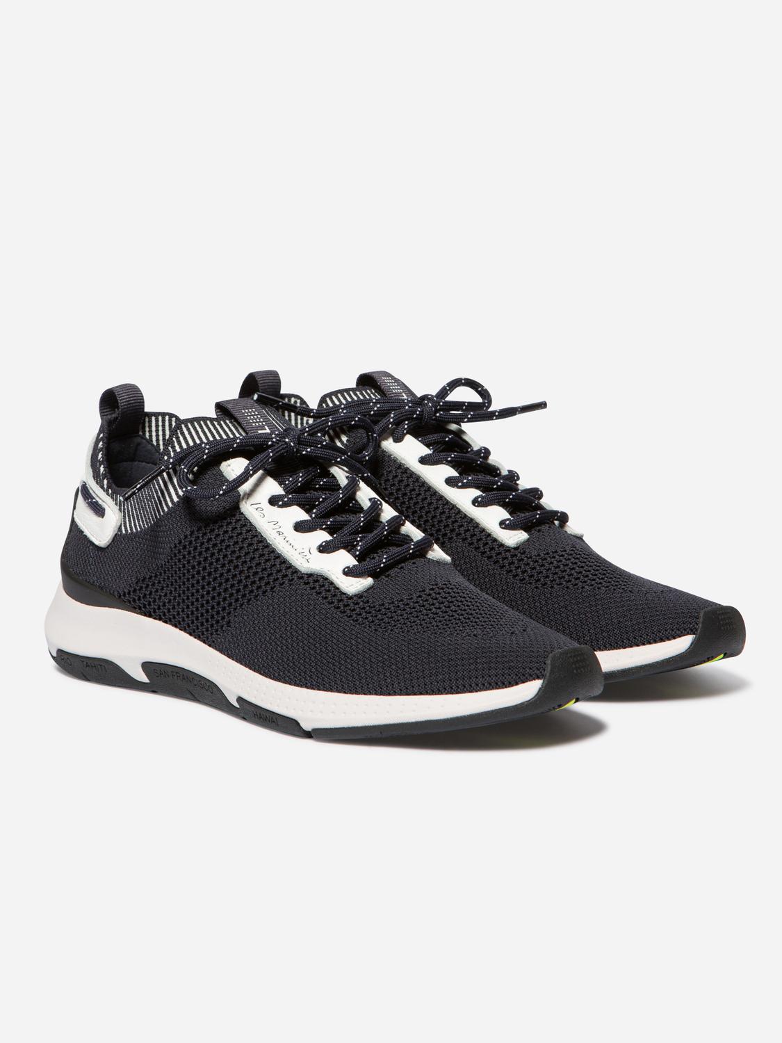 Women's running shoes Striped Baltic Dark JELLINA