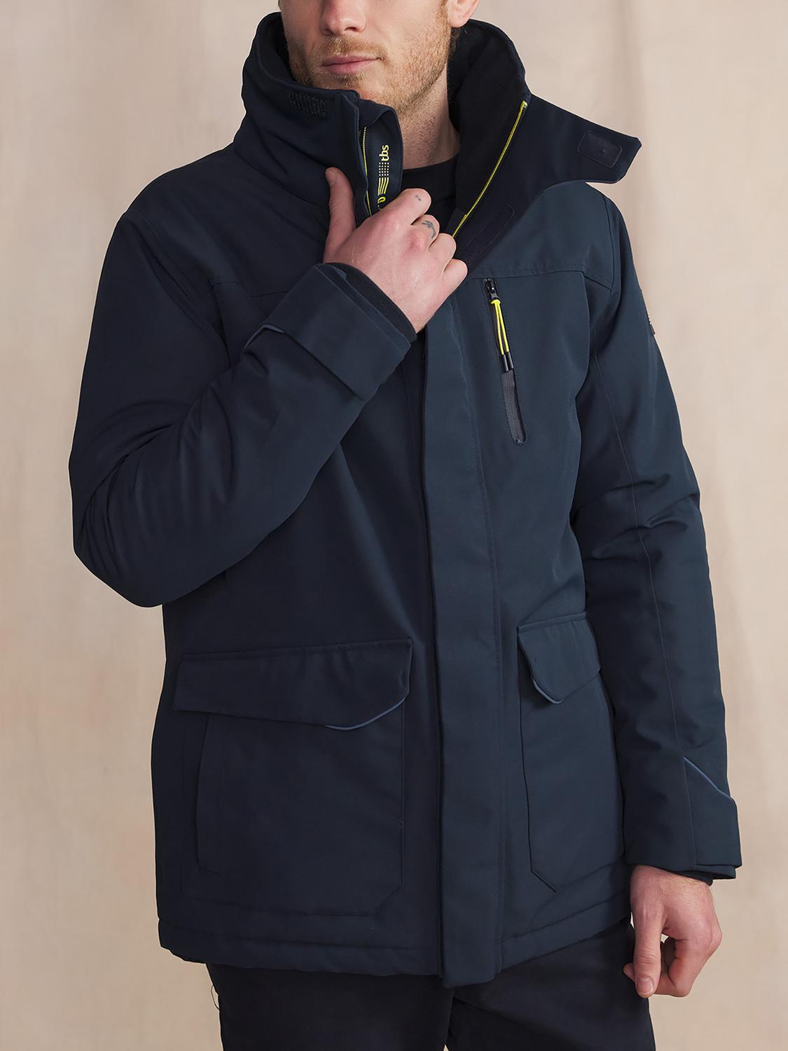 Veste de Quart Homme Imperméable Capuche Marine & Jaune QUARTVES