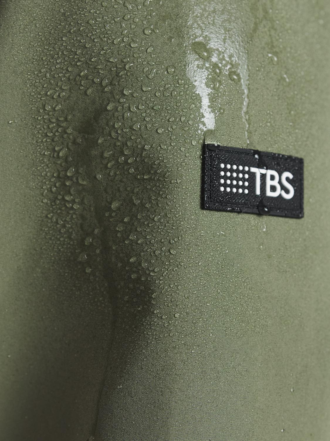 Manteau Long Homme Déperlant Vert HELNYLON