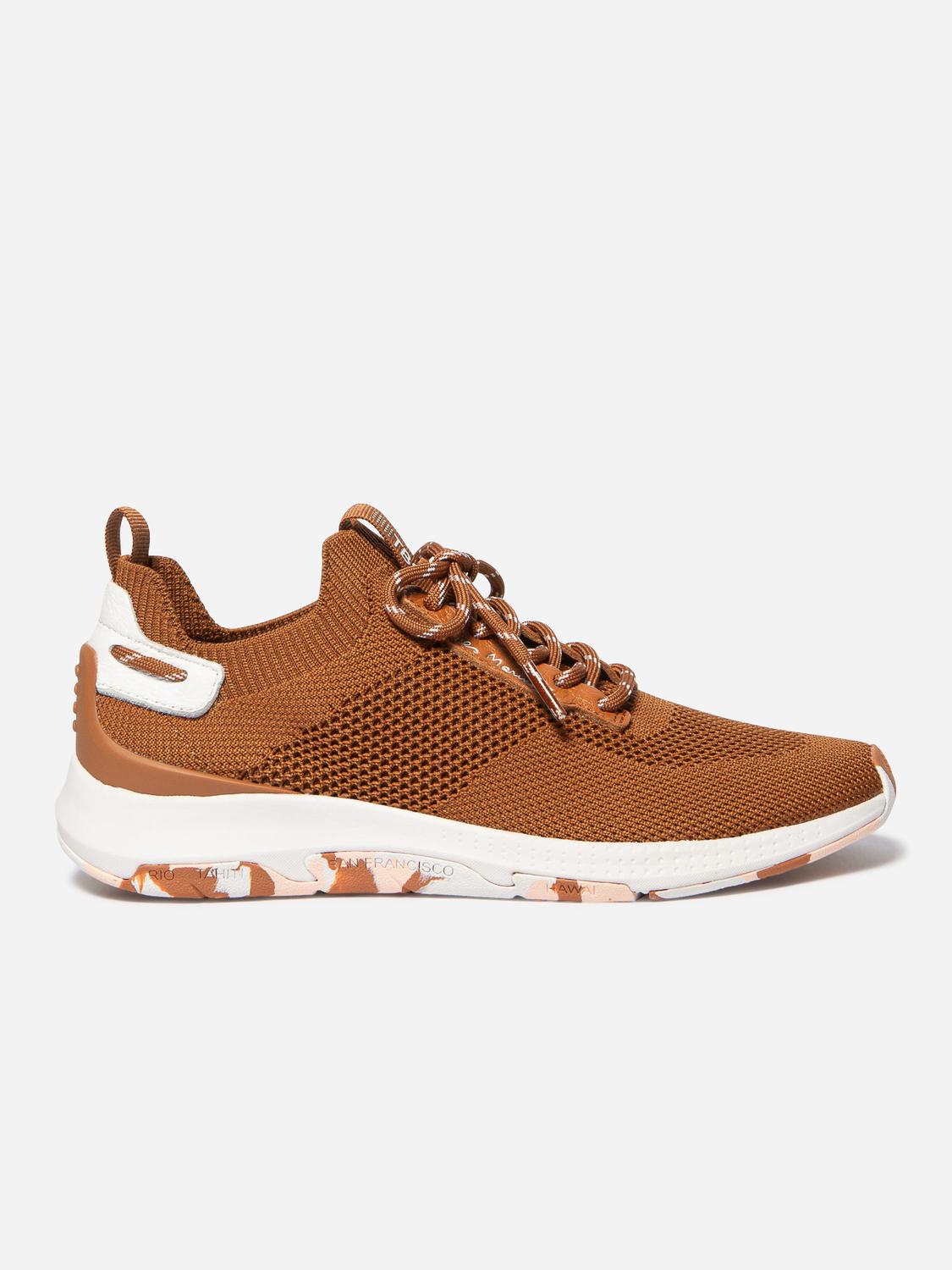 Women's running shoes Cinnamon White Camo JELLINA