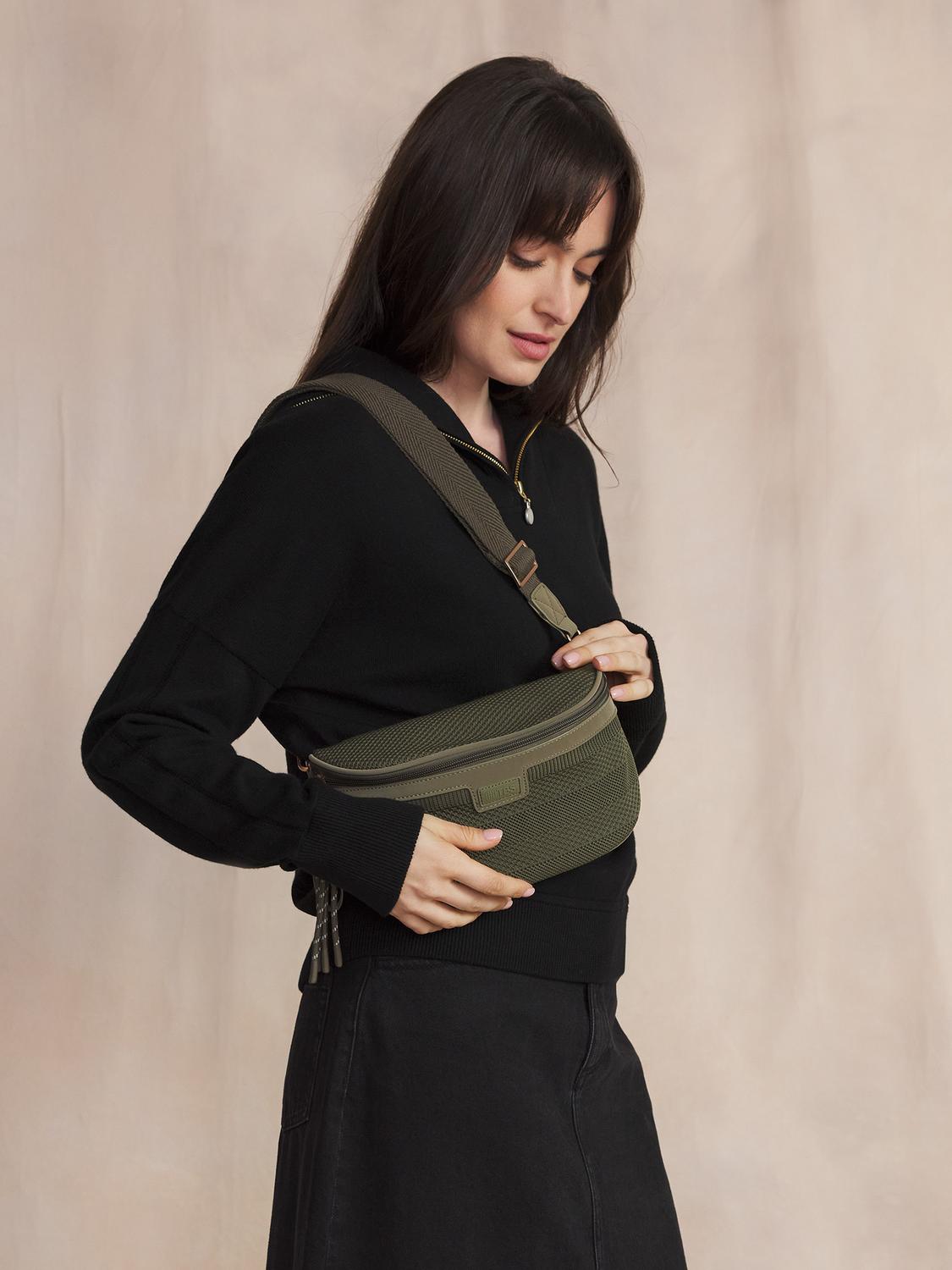 Banane Femme Knit Recyclé Lierre Banane Femme Knit Recyclé Lierre