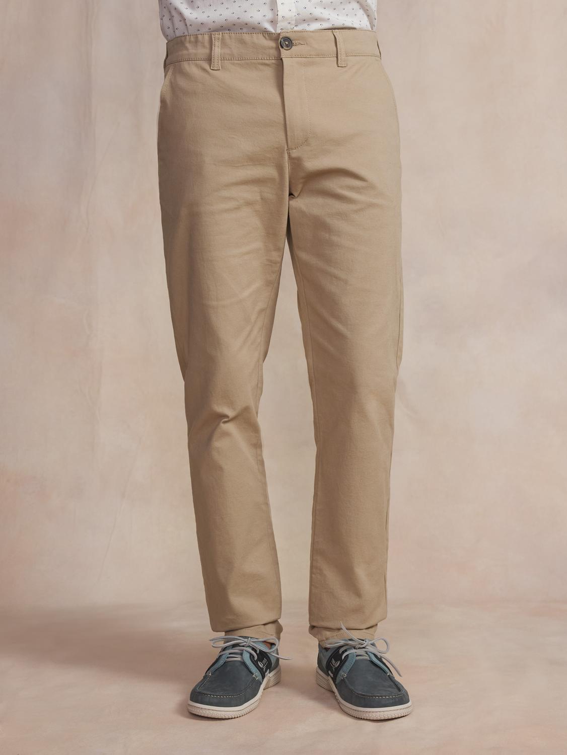 Chino homme beige PAVLOPAN