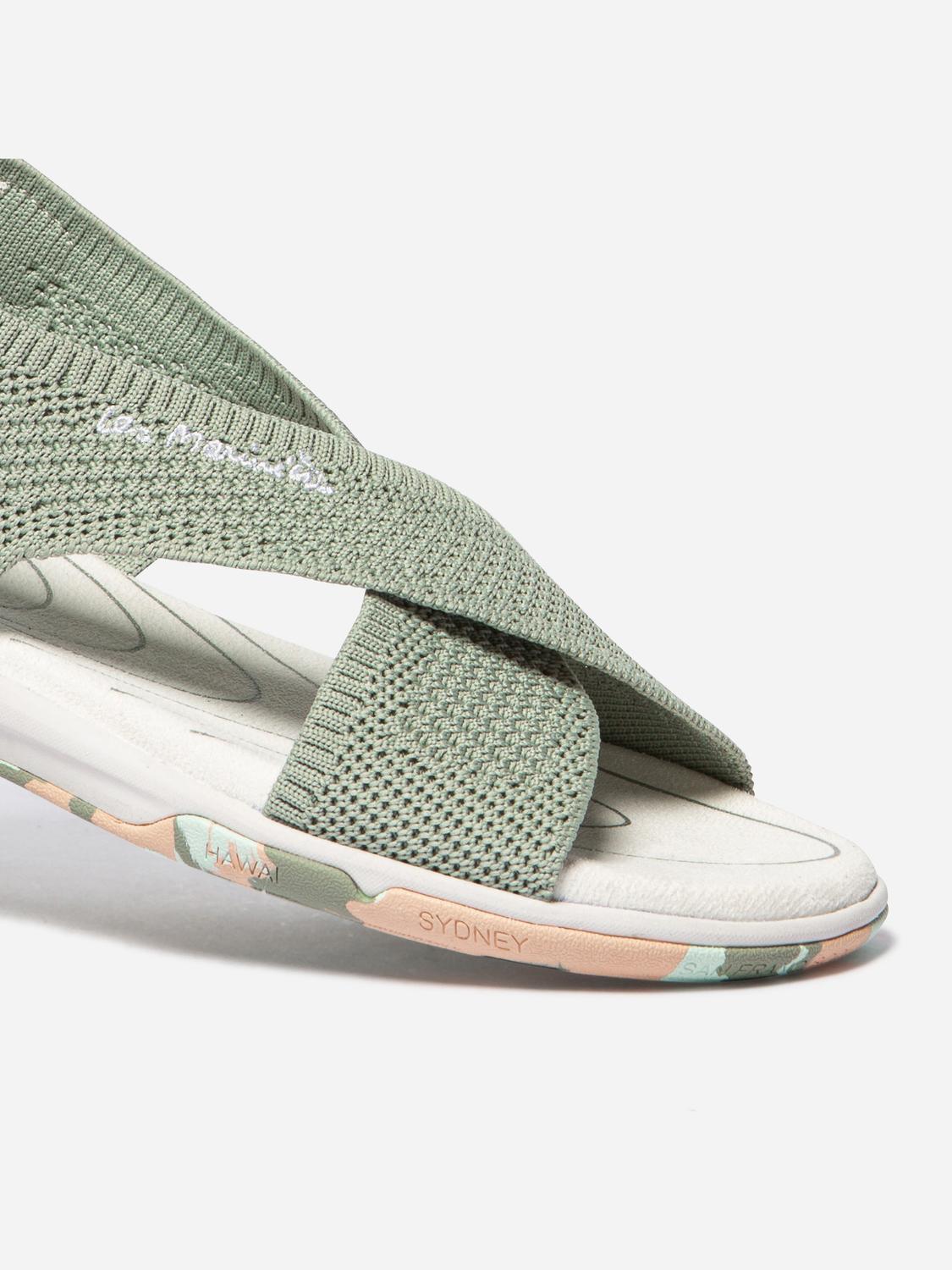 Women's flat sandals Clay Guava Camo JAZZFIT