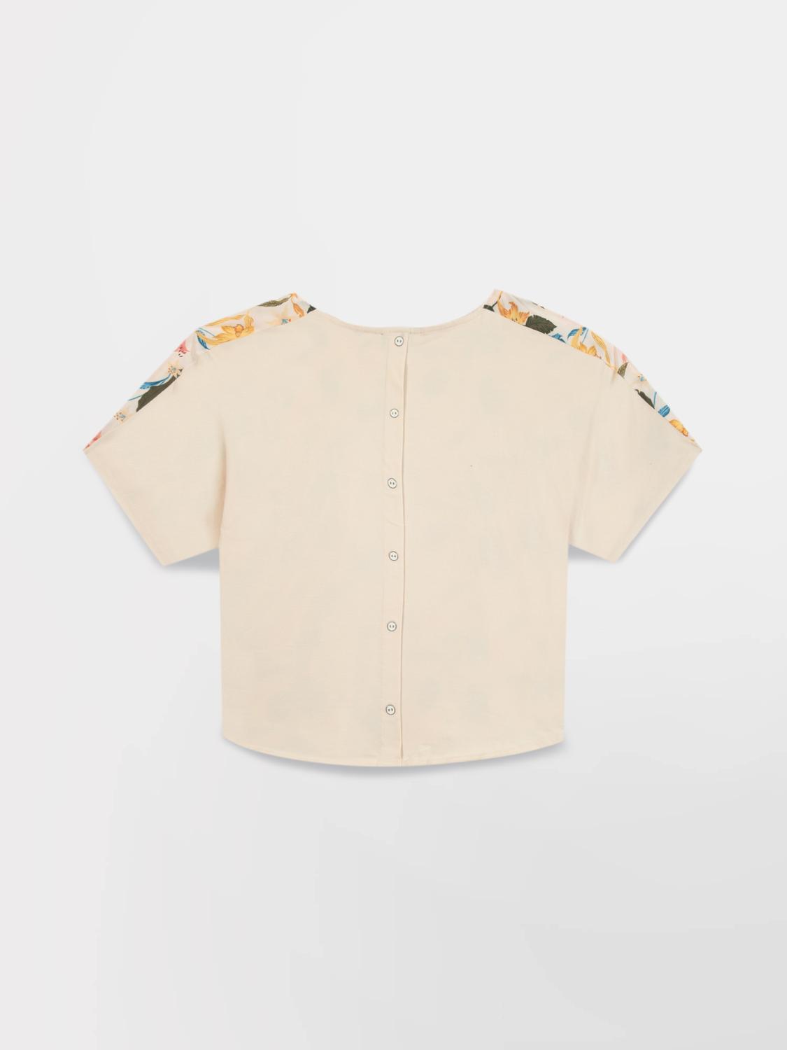 Blouse femme craie GYSELRON