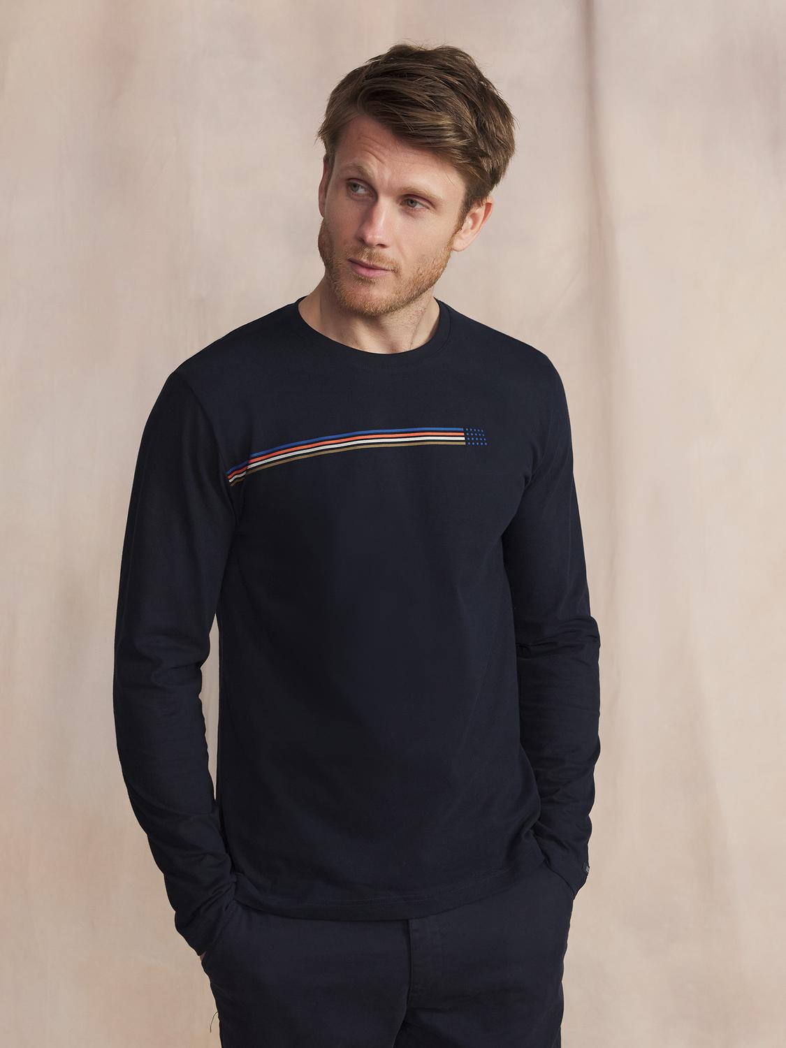 T-Shirt Manches Longues Bleu JONSITEE T-Shirt Manches Longues Bleu JONSITEE