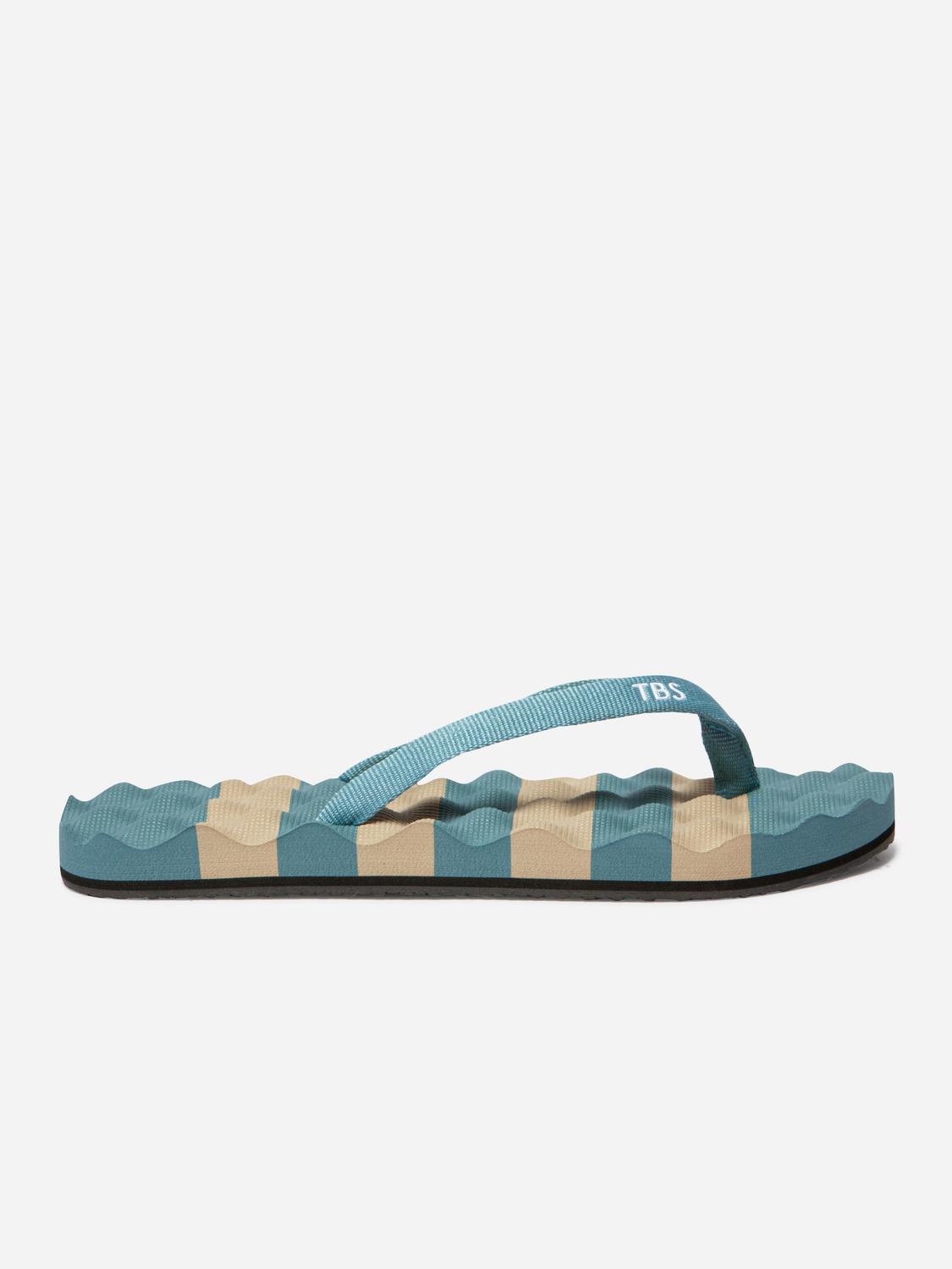 Tongs femme mangrove et osier ULRIANE