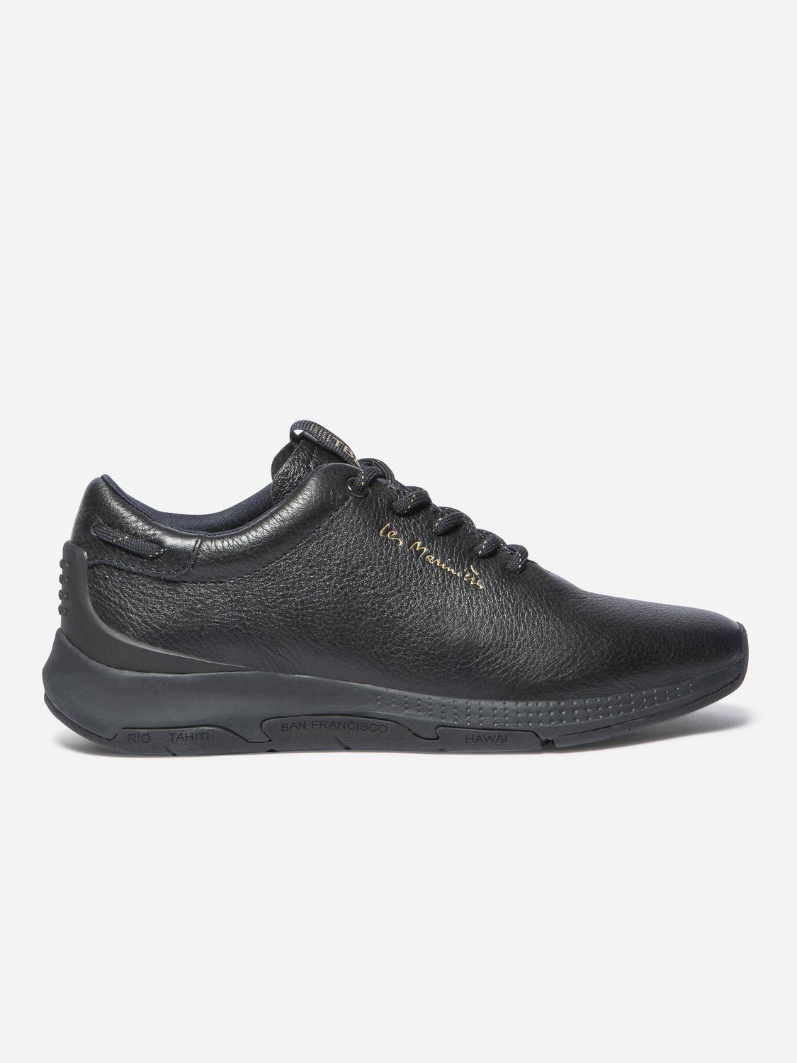 Tennis Femme Confort Cuir Marine Tennis Femme Confort Cuir Marine