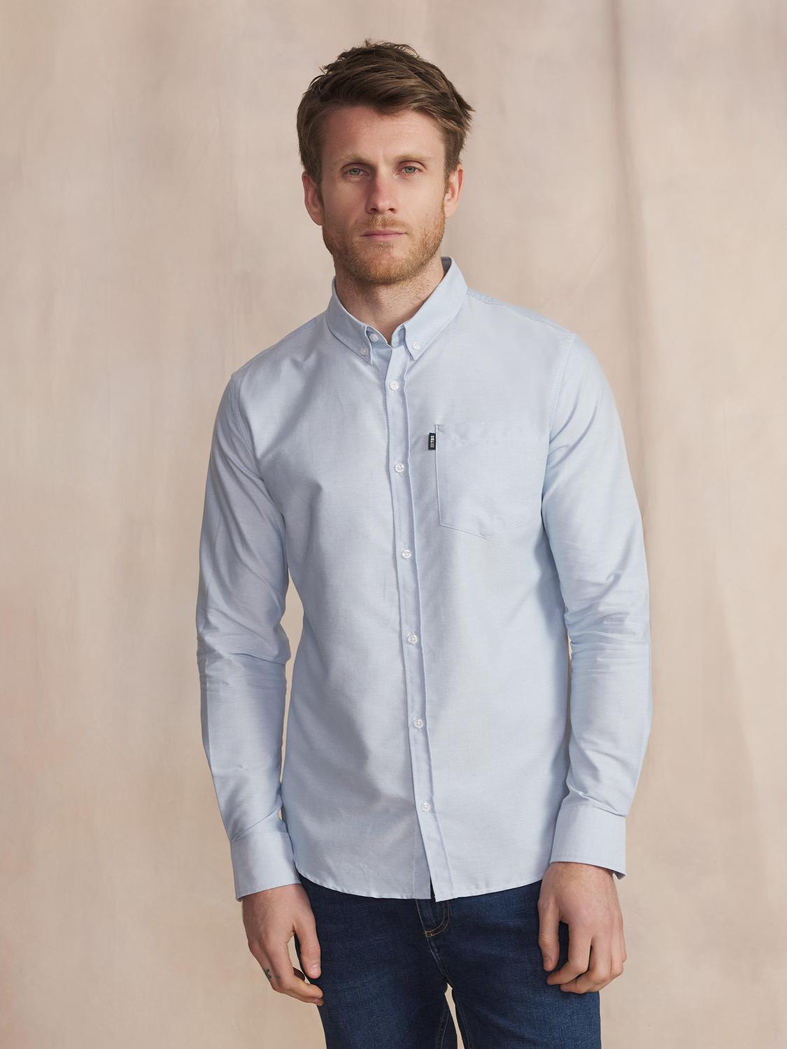 Chemise Oxygene Manches Longues Bleu BRADYCHE Chemise Oxygene Manches Longues Bleu BRADYCHE